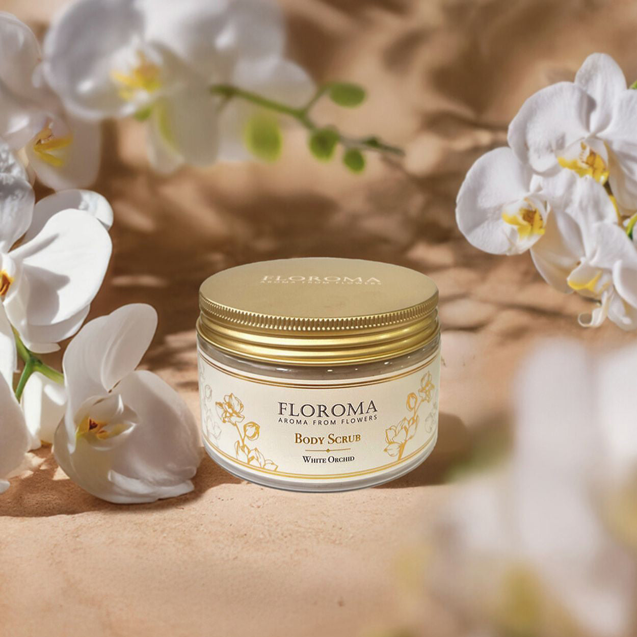 【限時優惠】白蘭花身體磨砂 White Orchid Body Scrub