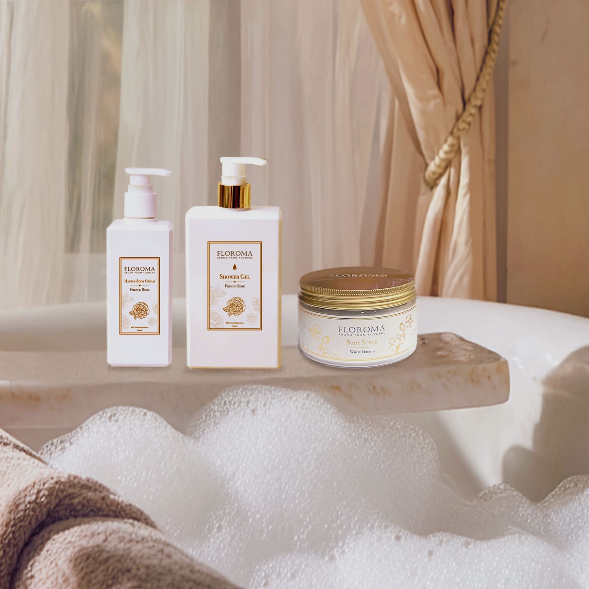 【限時優惠】法國玫瑰身體磨砂 French Rose Body Scrub