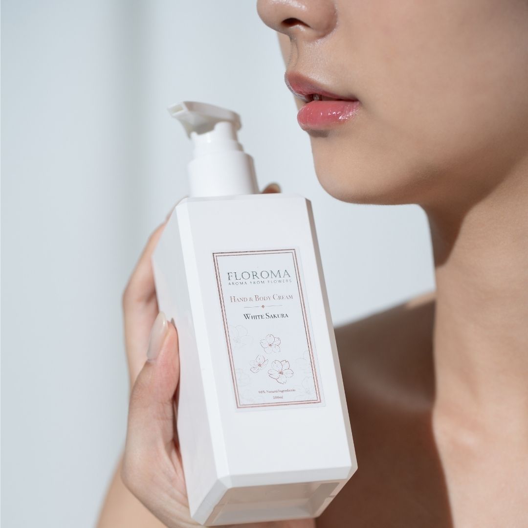 【限時優惠】白櫻花香氛身體乳液 White Sakura Hand & Body Cream