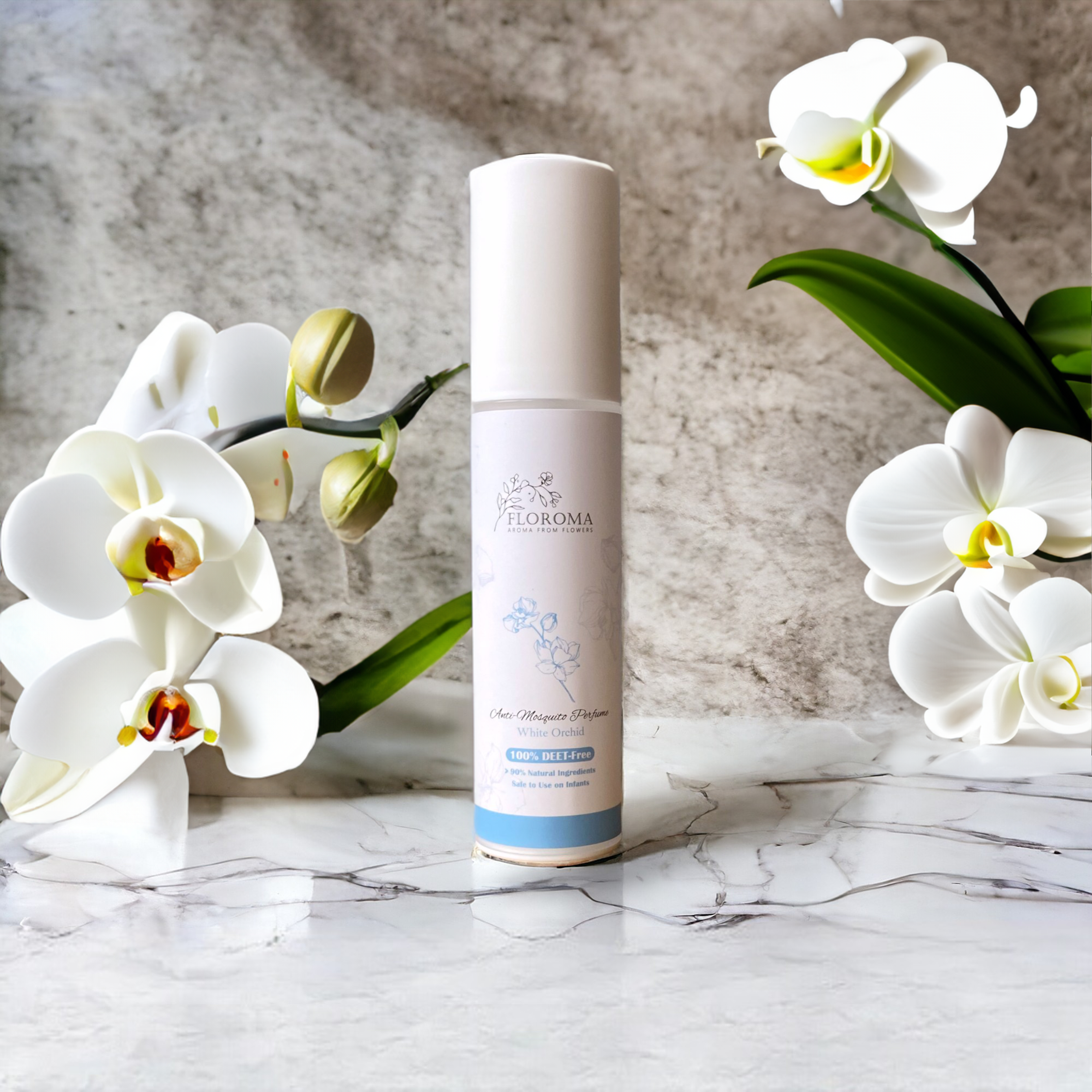 天然防蚊香水 (白蘭花) Anti-Mosquito Perfume (white orchid)