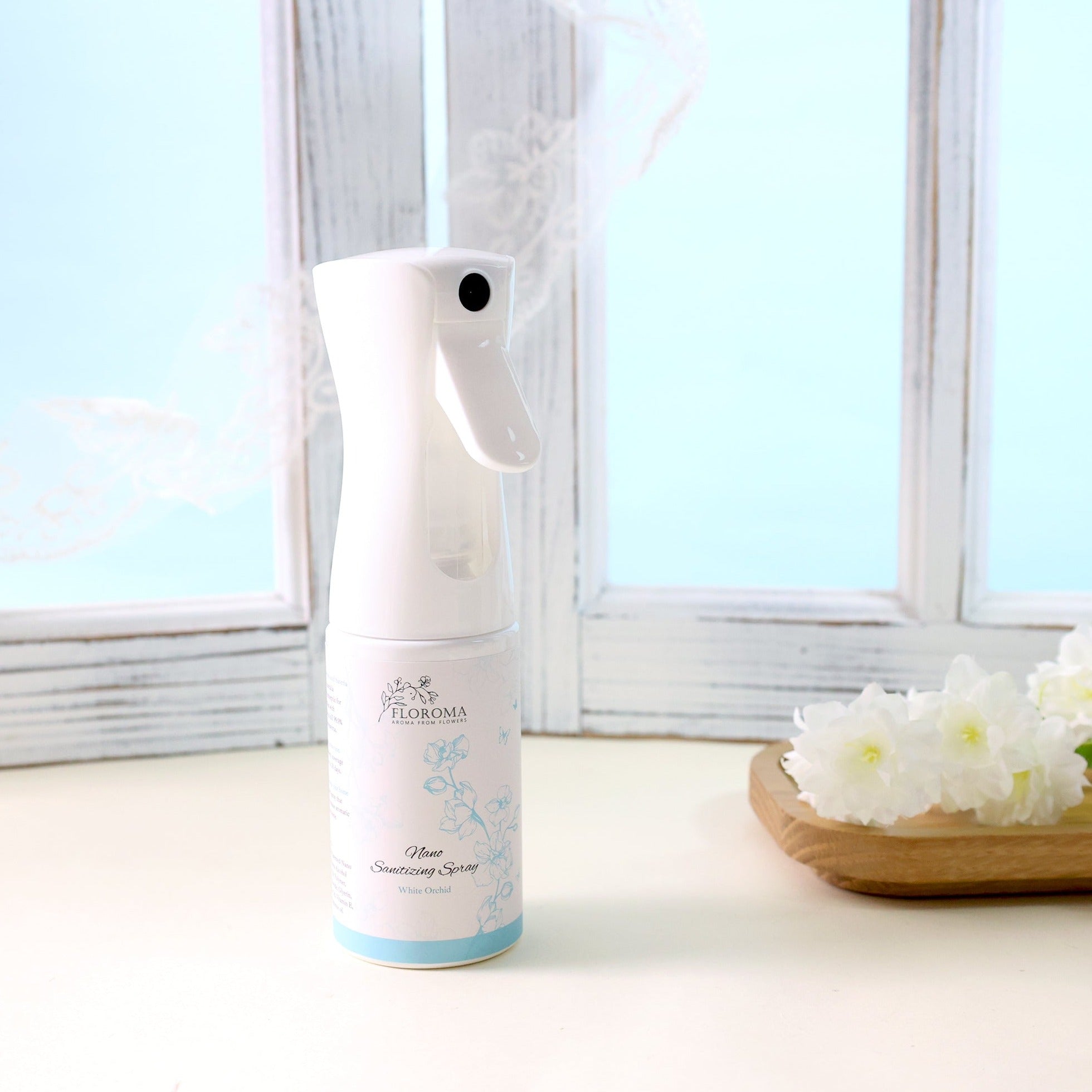 【香氛消毒組合】納米消毒噴霧 + 納米搓手液【送】搓手液皮革掛套