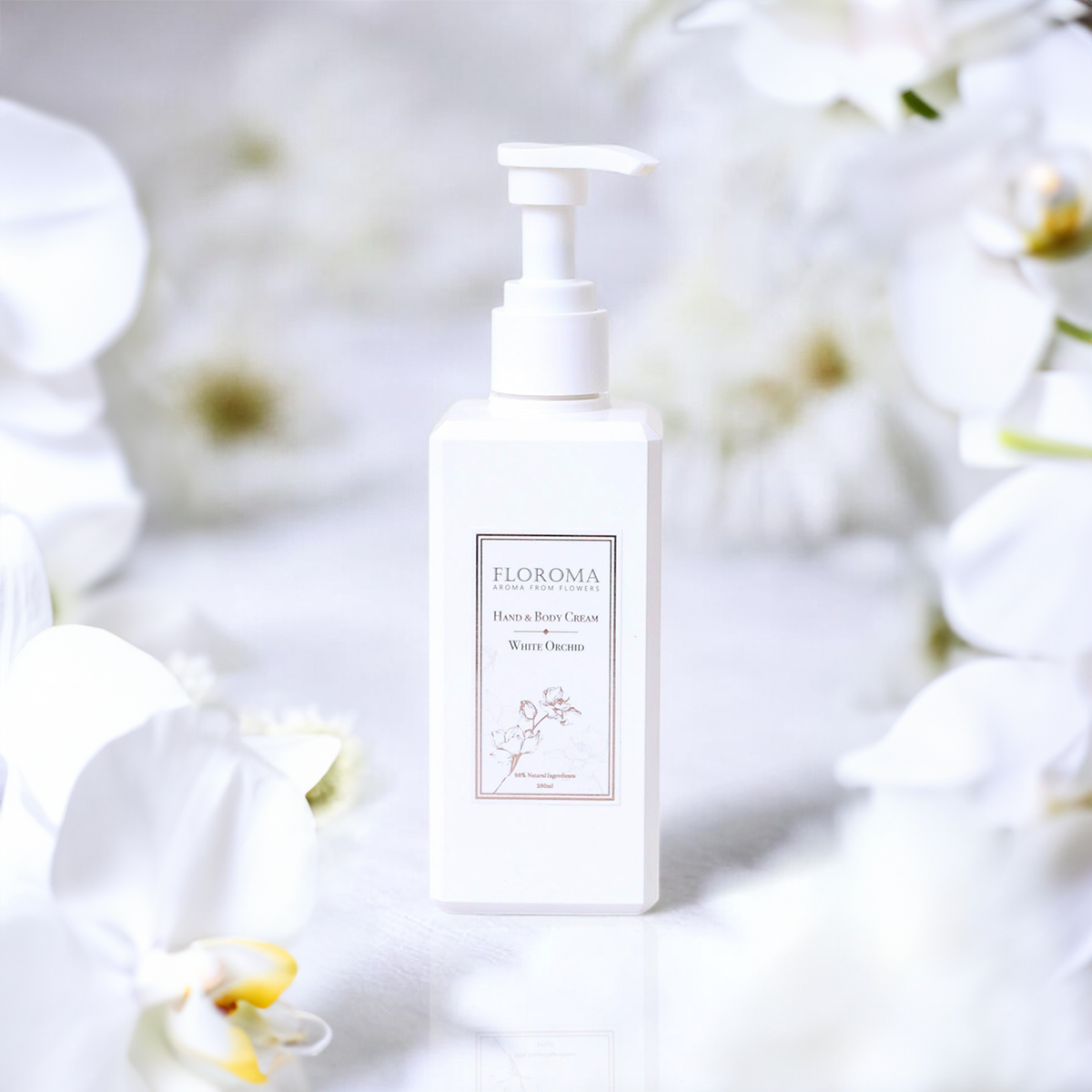 【限時優惠】白蘭花香氛身體乳液 White Orchid Hand & Body Cream