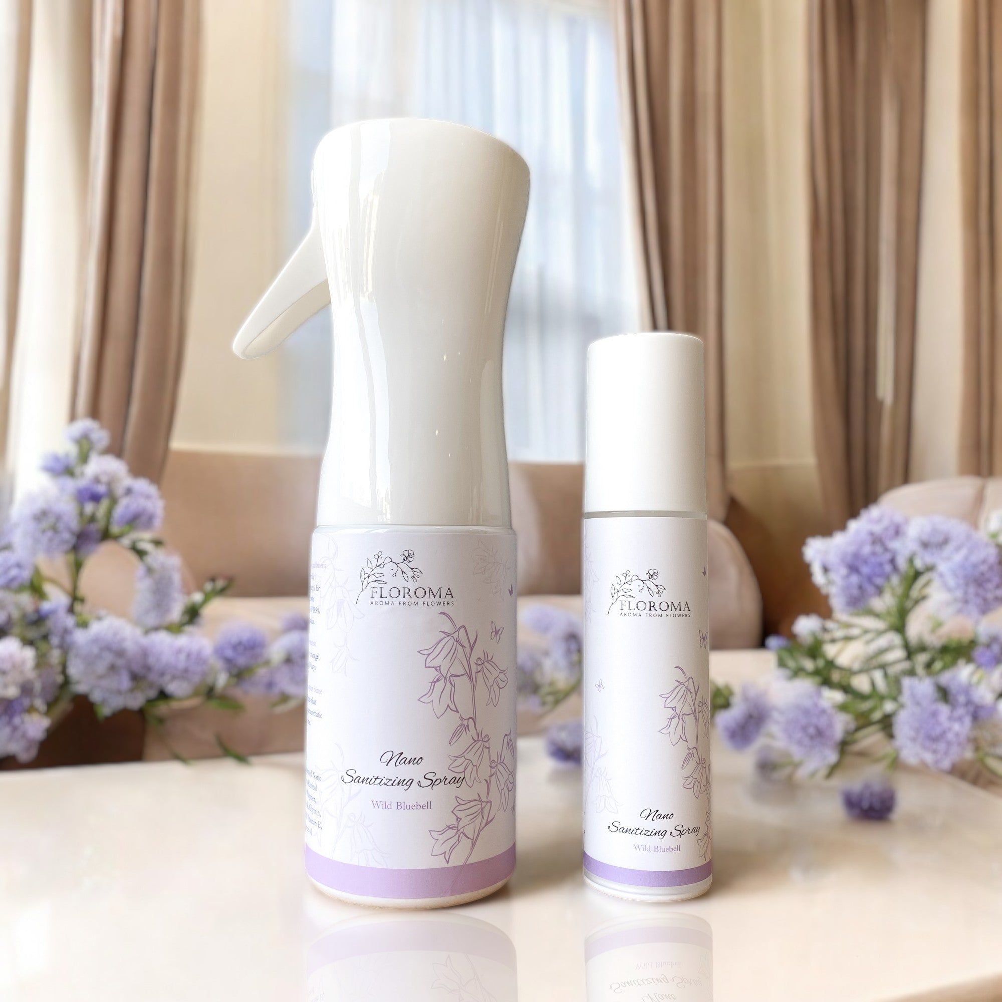 【1+1出行套裝】家庭裝防流感納米消毒噴霧200ML +旅行裝50ML Nano Antiseptic Spray Combo (任選香味)