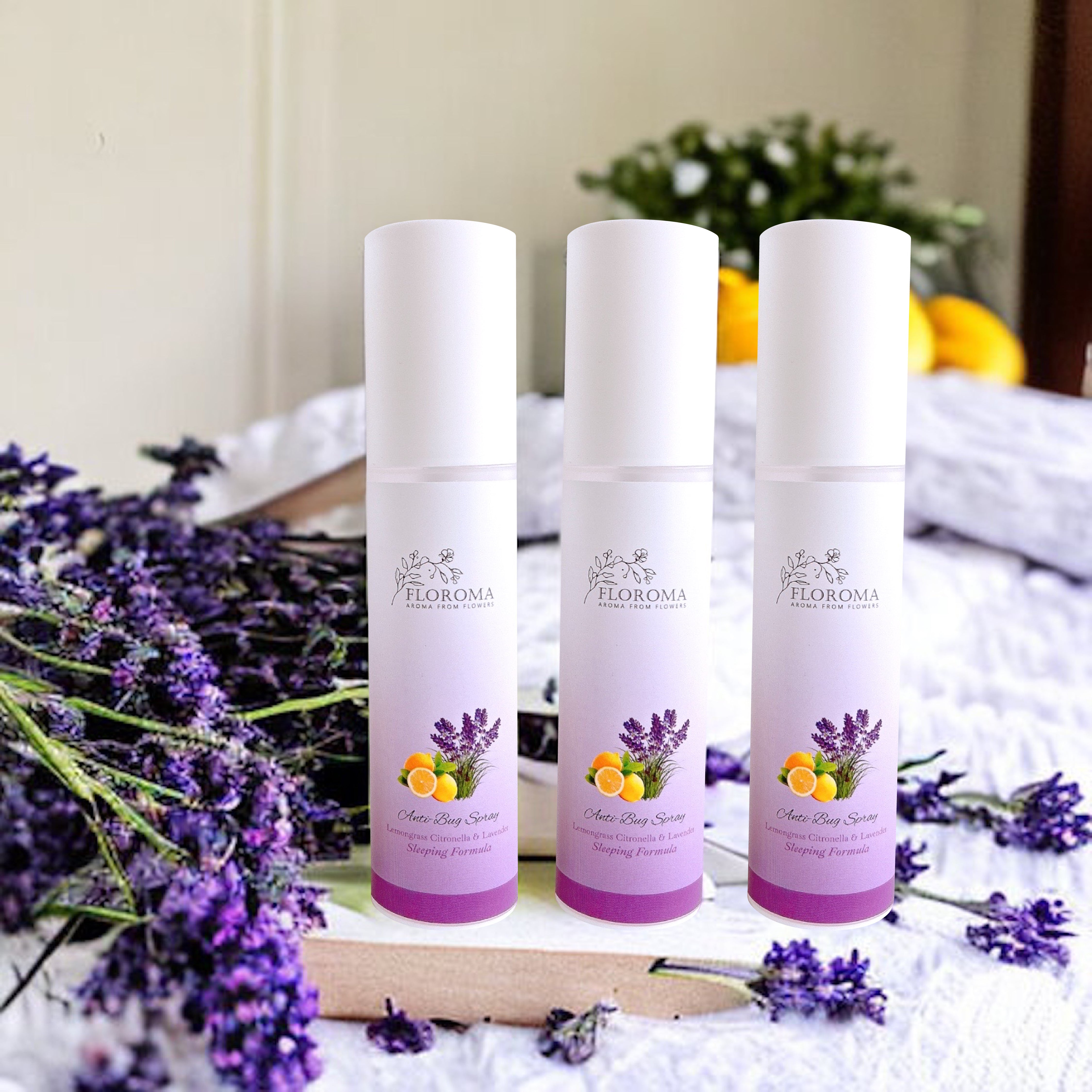 旅行裝天然防床蝨噴霧 (檸檬香茅及薰衣草香) Travel Size Anti-Bug Spray (Lemongrass Citronella & Lavender)