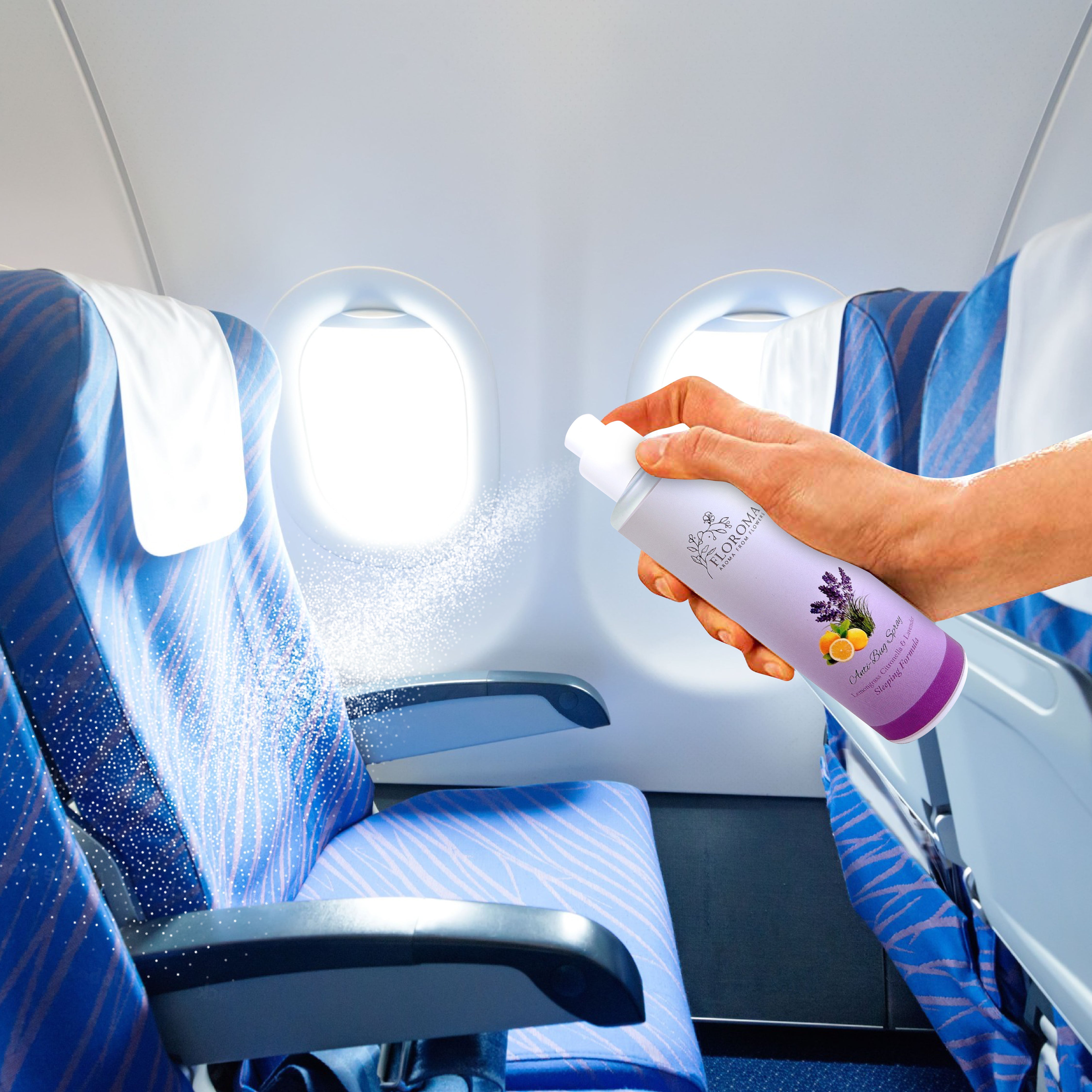 【限時免運】天然防床蝨噴霧5支套裝(旅行裝) Travel Size Anti-Bug Spray Combo