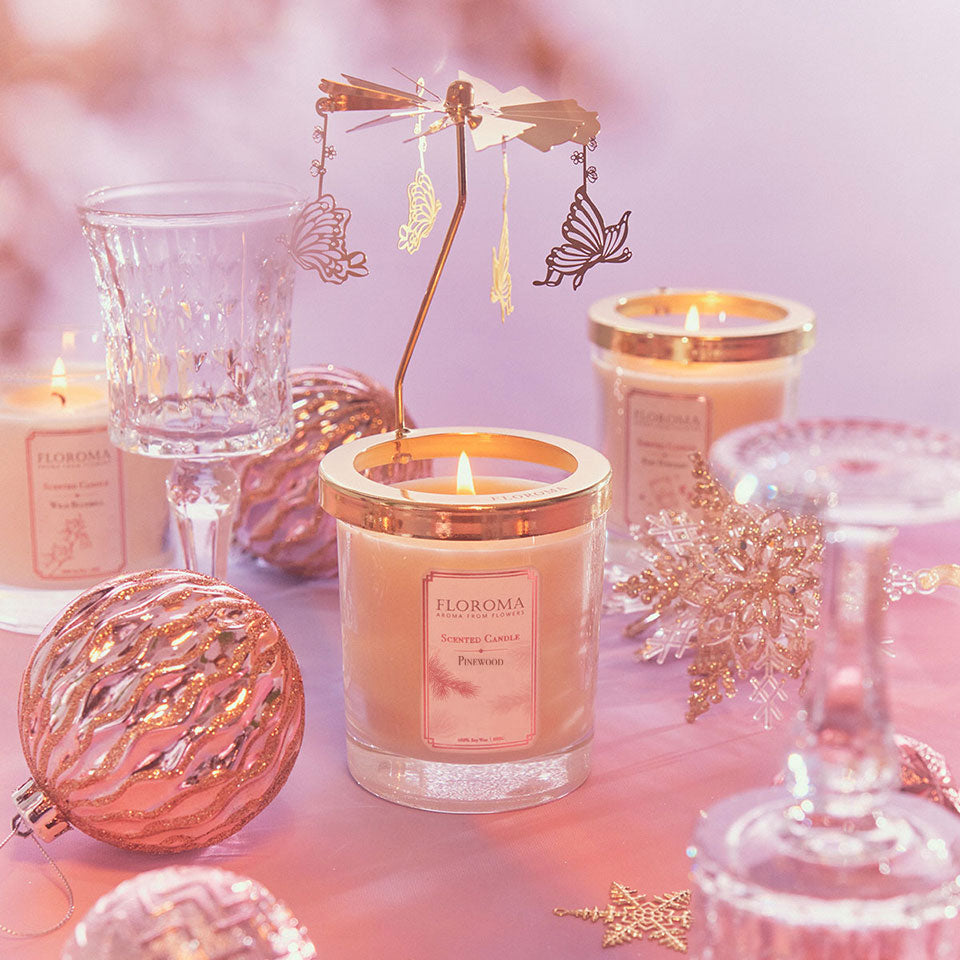 【秋日限定】1+1 香薰旋轉燭台套裝 Candle Carousel Set