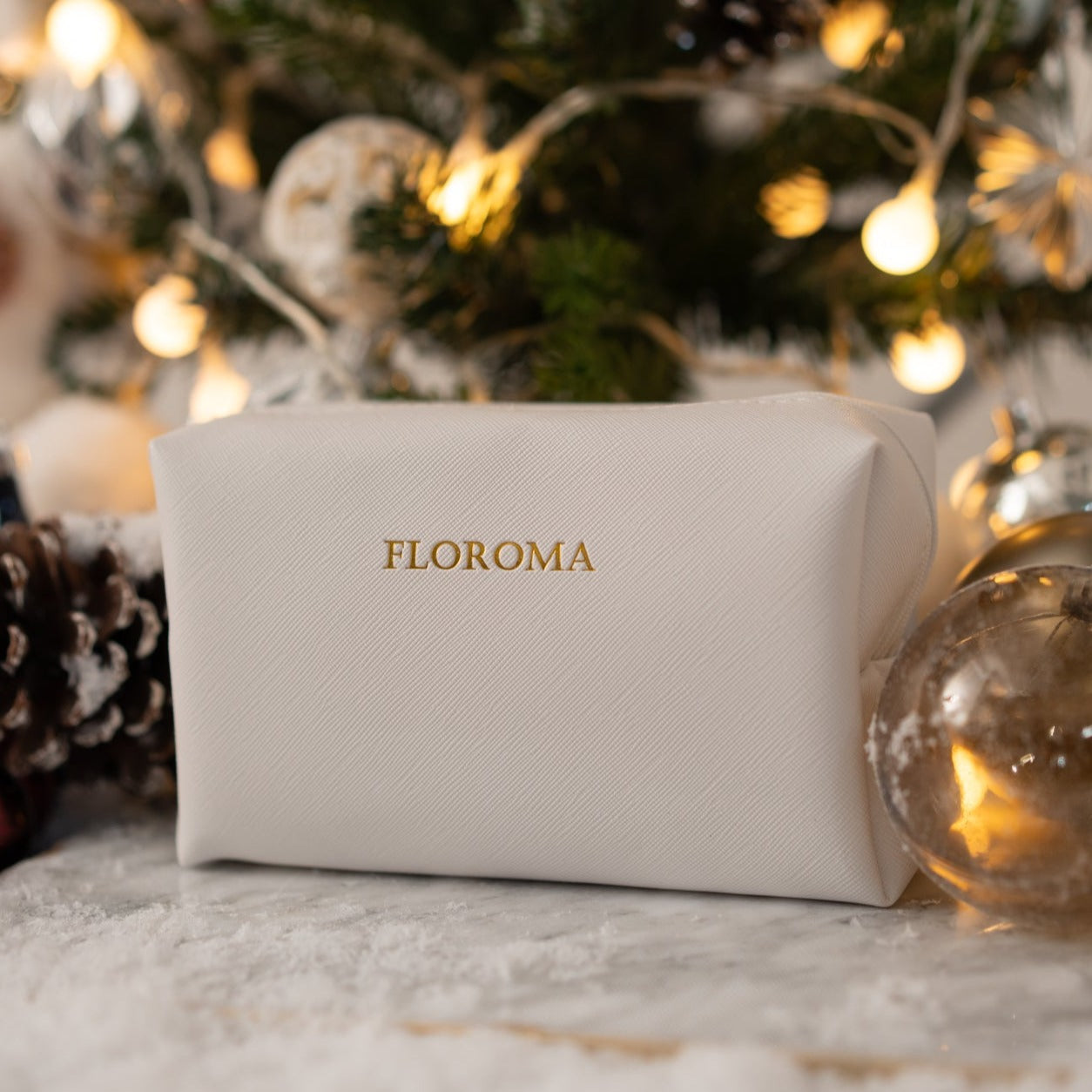 【節日限定】白蘭花4合1旅行套裝【送】FLOROMA限量化妝袋