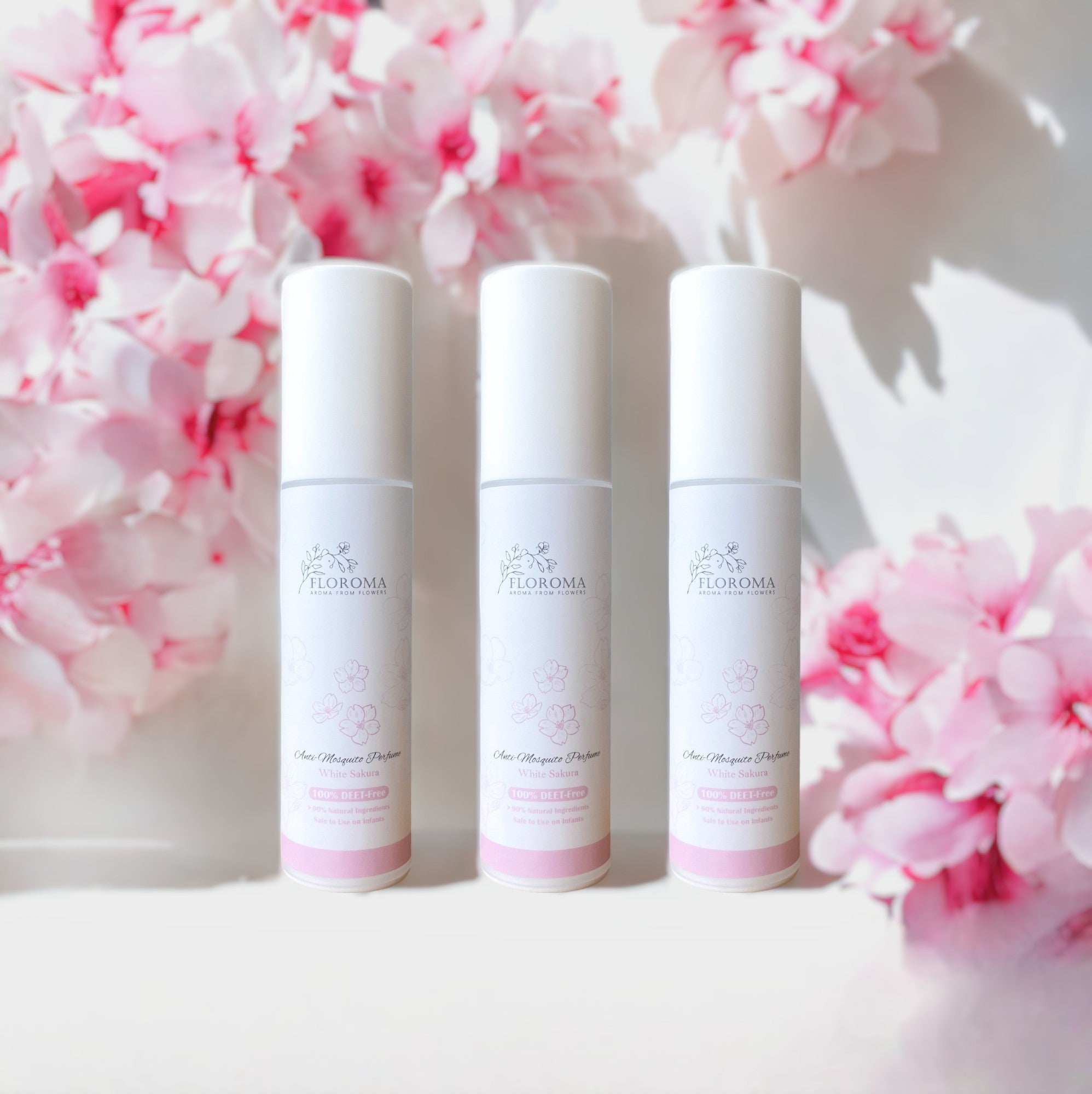 天然防蚊香水 (白櫻花) Anti-Mosquito Perfume (White Sakura)