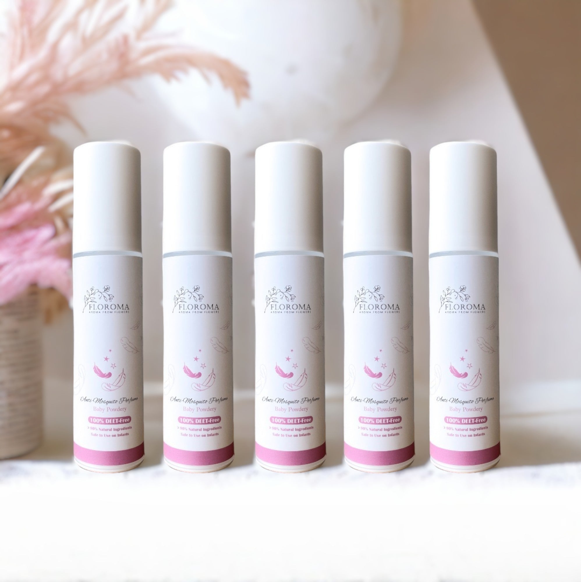 天然防蚊香水 (BB 爽身粉) Anti-Mosquito Perfume (Baby Powdery)