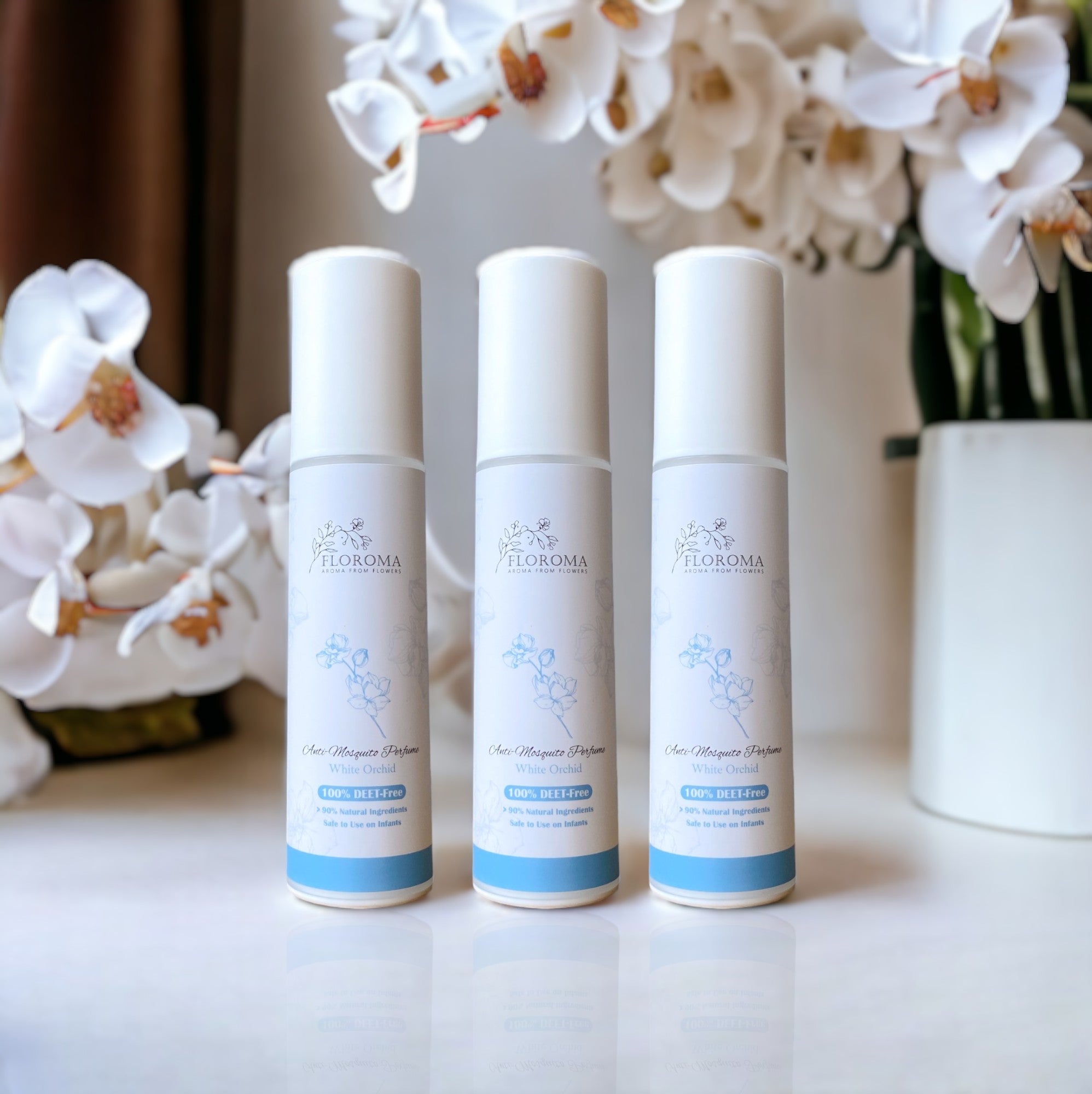 天然防蚊香水 (白蘭花) Anti-Mosquito Perfume (white orchid)