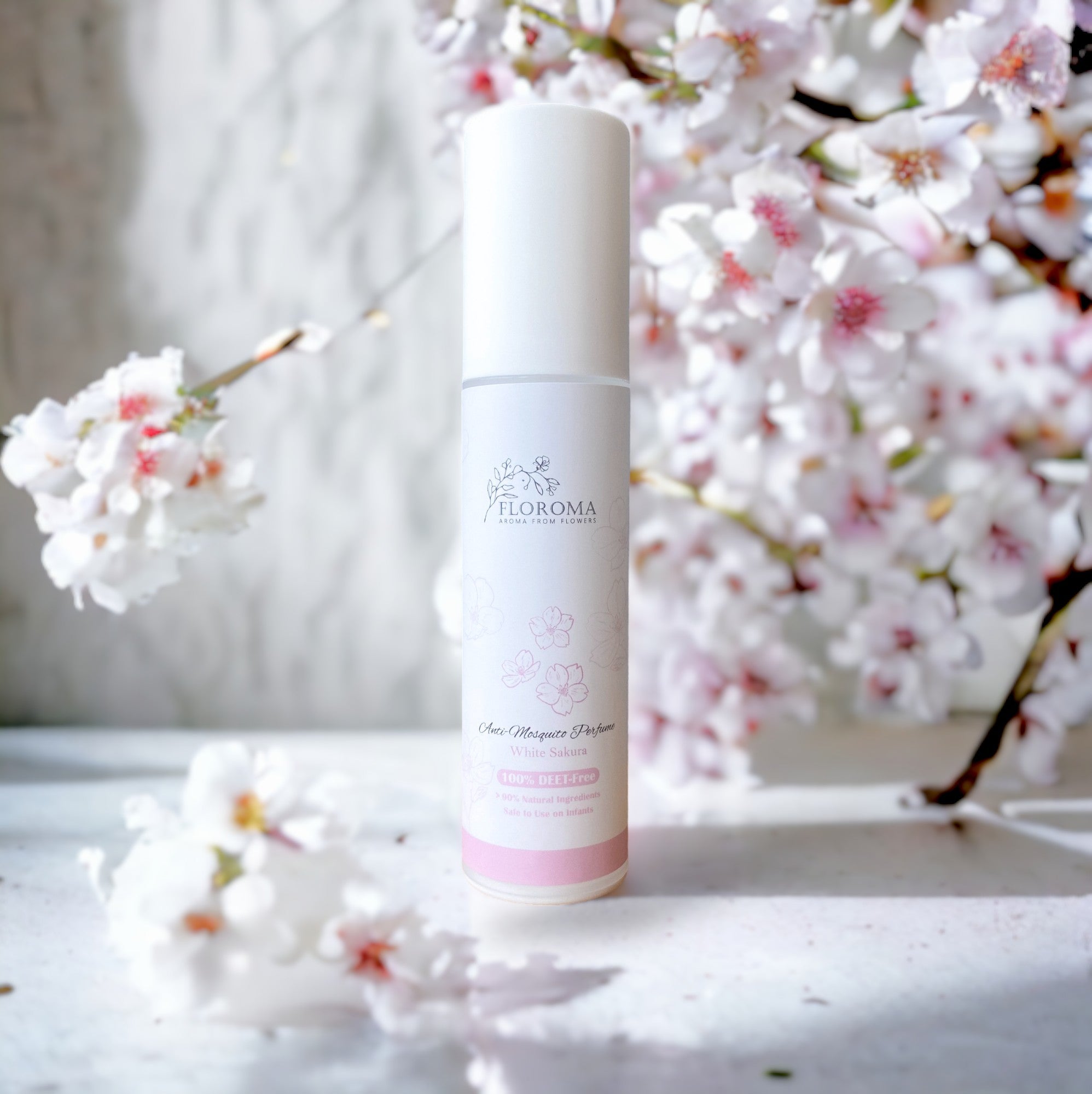 天然防蚊香水 (白櫻花) Anti-Mosquito Perfume (White Sakura)