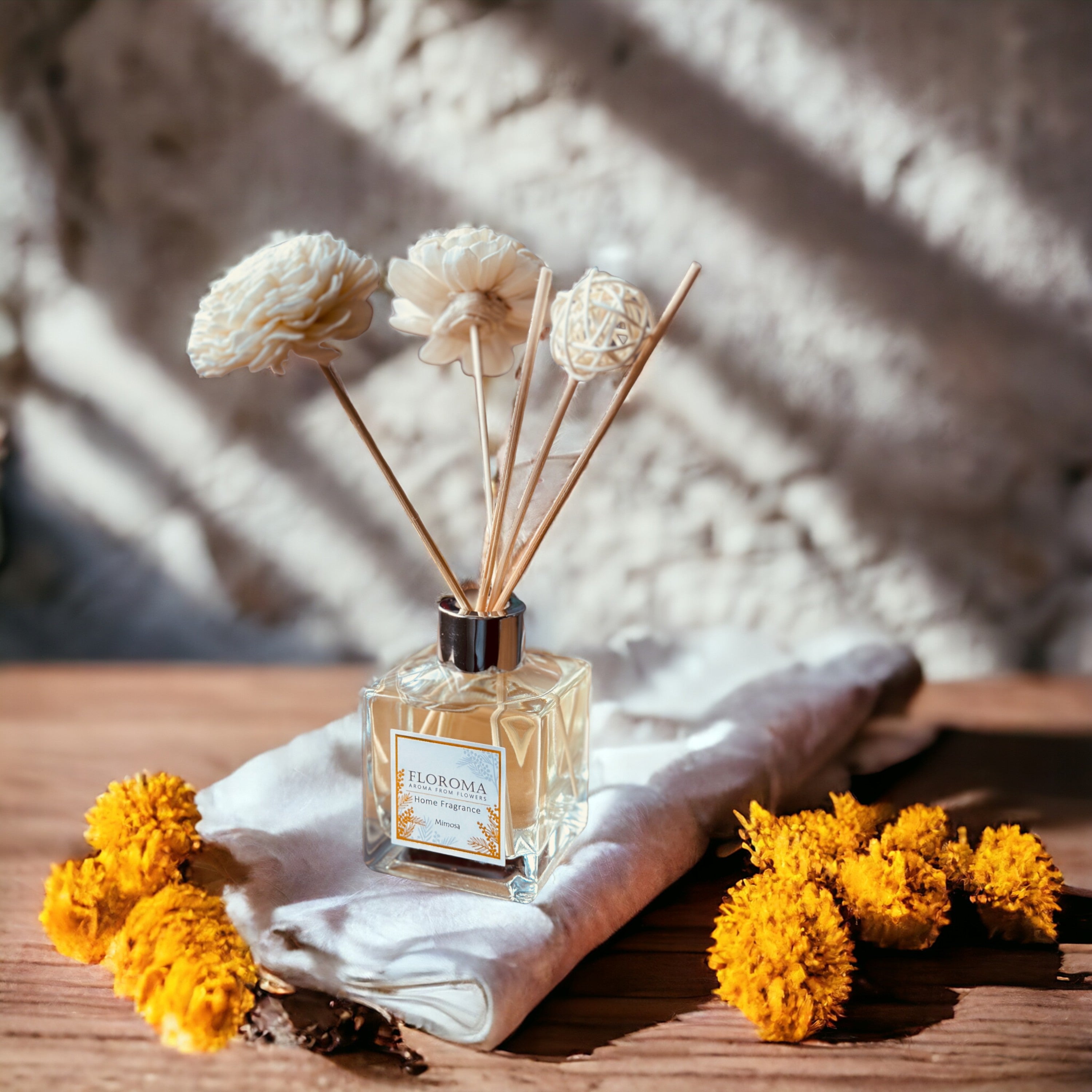 《含羞草·小時光》【室內擴香瓶】Mimosa Home Diffuser