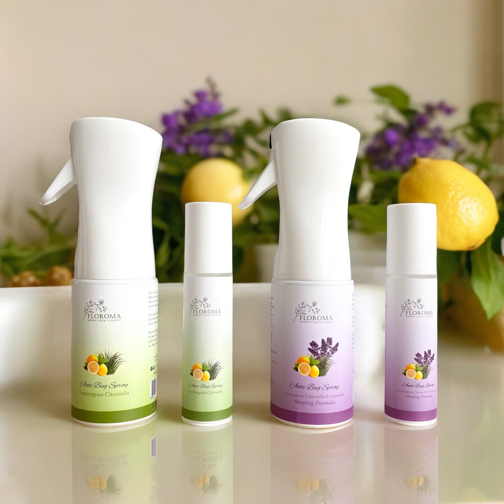 【1+1旅行套裝】家庭裝天然防床蝨噴霧200ml + 旅行裝50ml(任選香味)