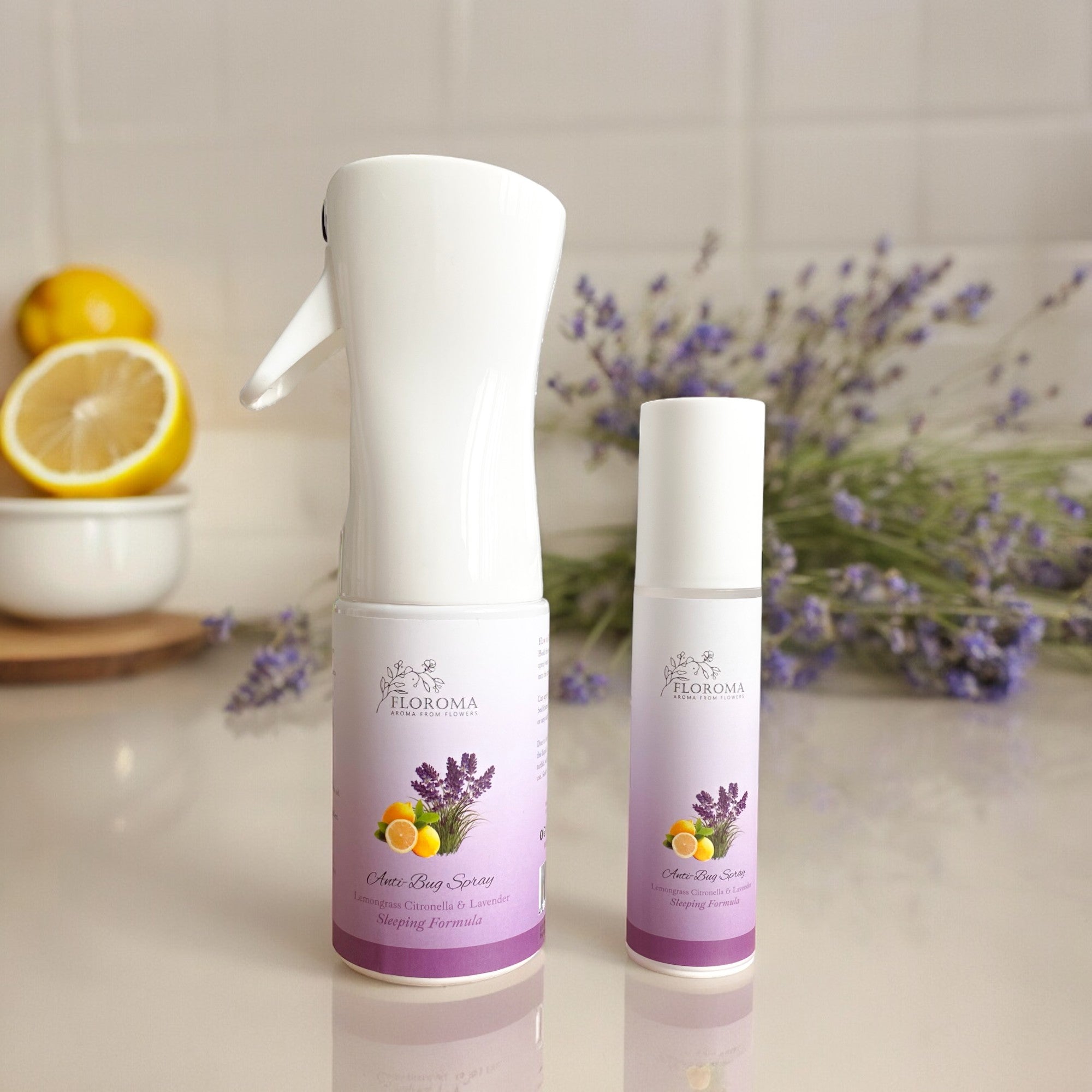 【1+1旅行套裝】家庭裝天然防床蝨噴霧200ml + 旅行裝50ml(任選香味)