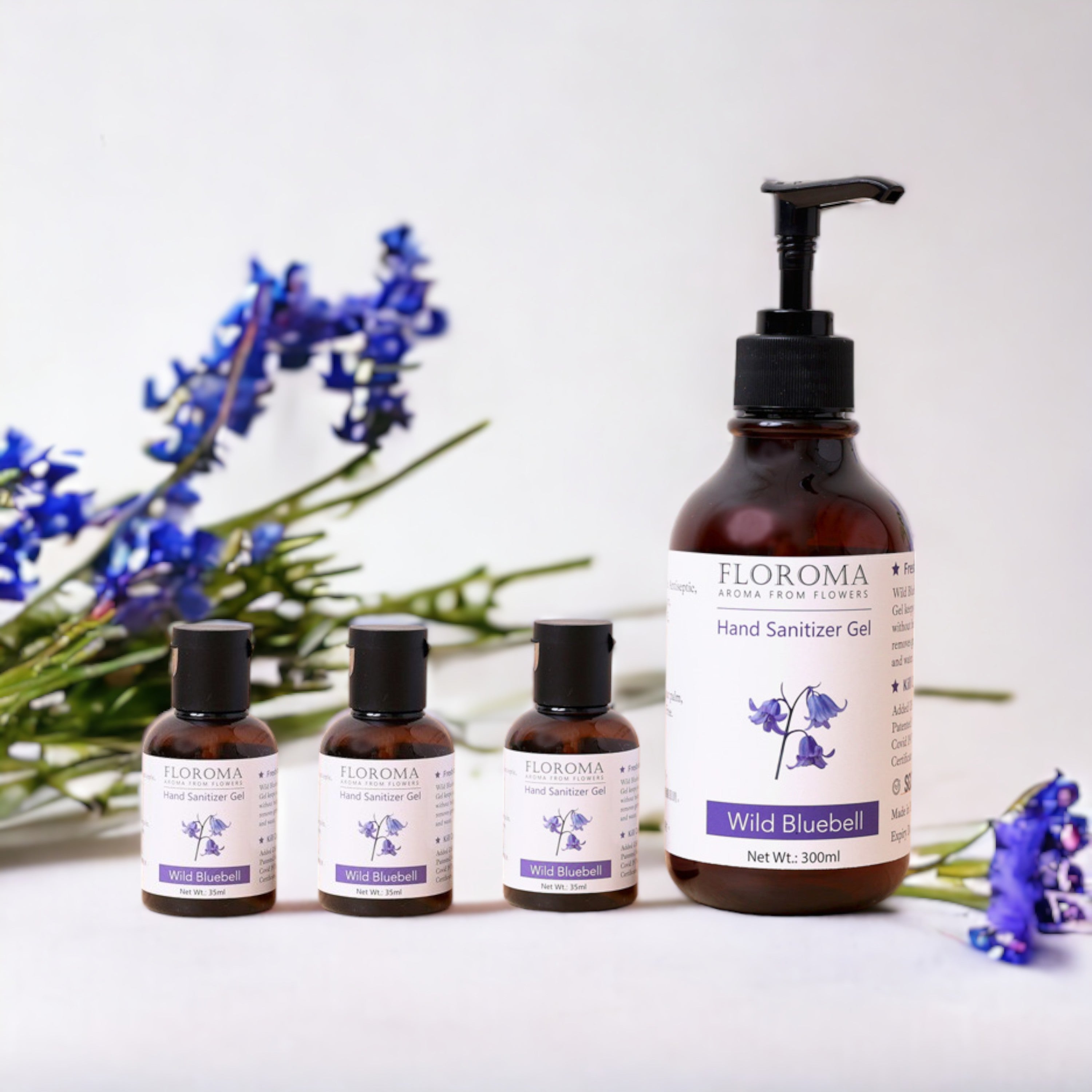 【買一送三】家庭裝:藍風鈴納米消毒搓手液 Wild Bluebell Hand Sanitizer Refill
