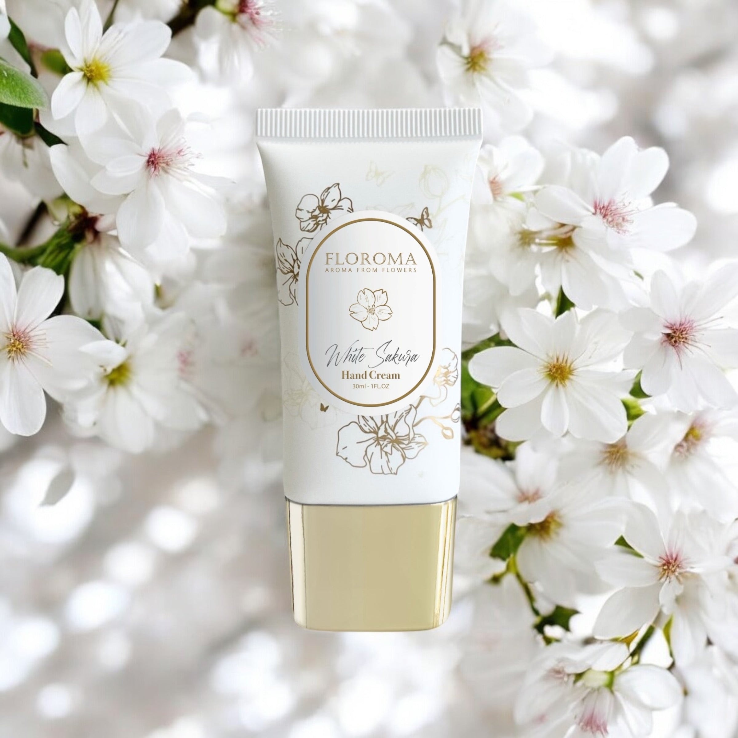 【升級配方】白櫻花香氛保濕護手霜 White Sakura Moisturizing Hand Cream