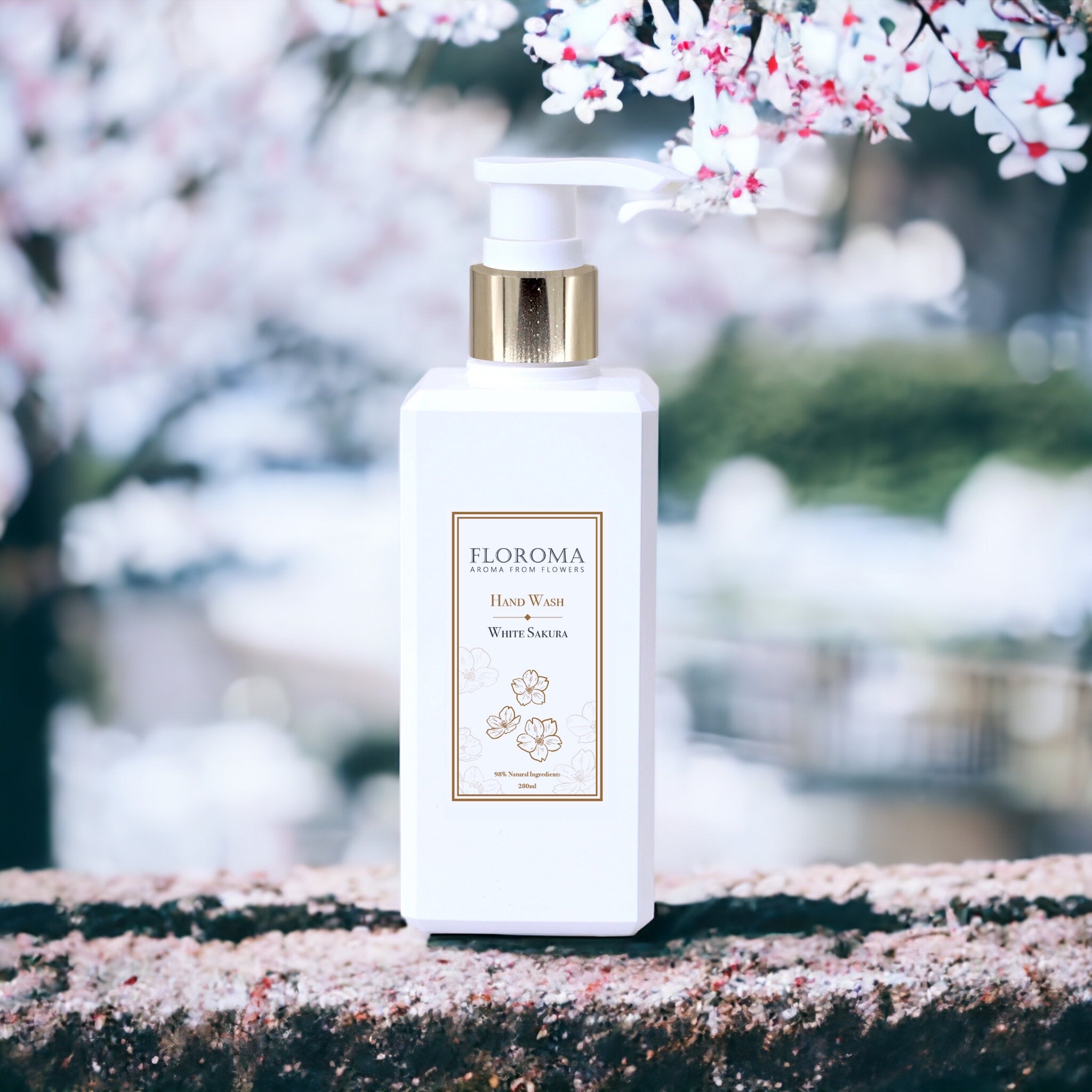 白櫻花滋潤香氛洗手液 White Sakura Moisturizing Hand Wash