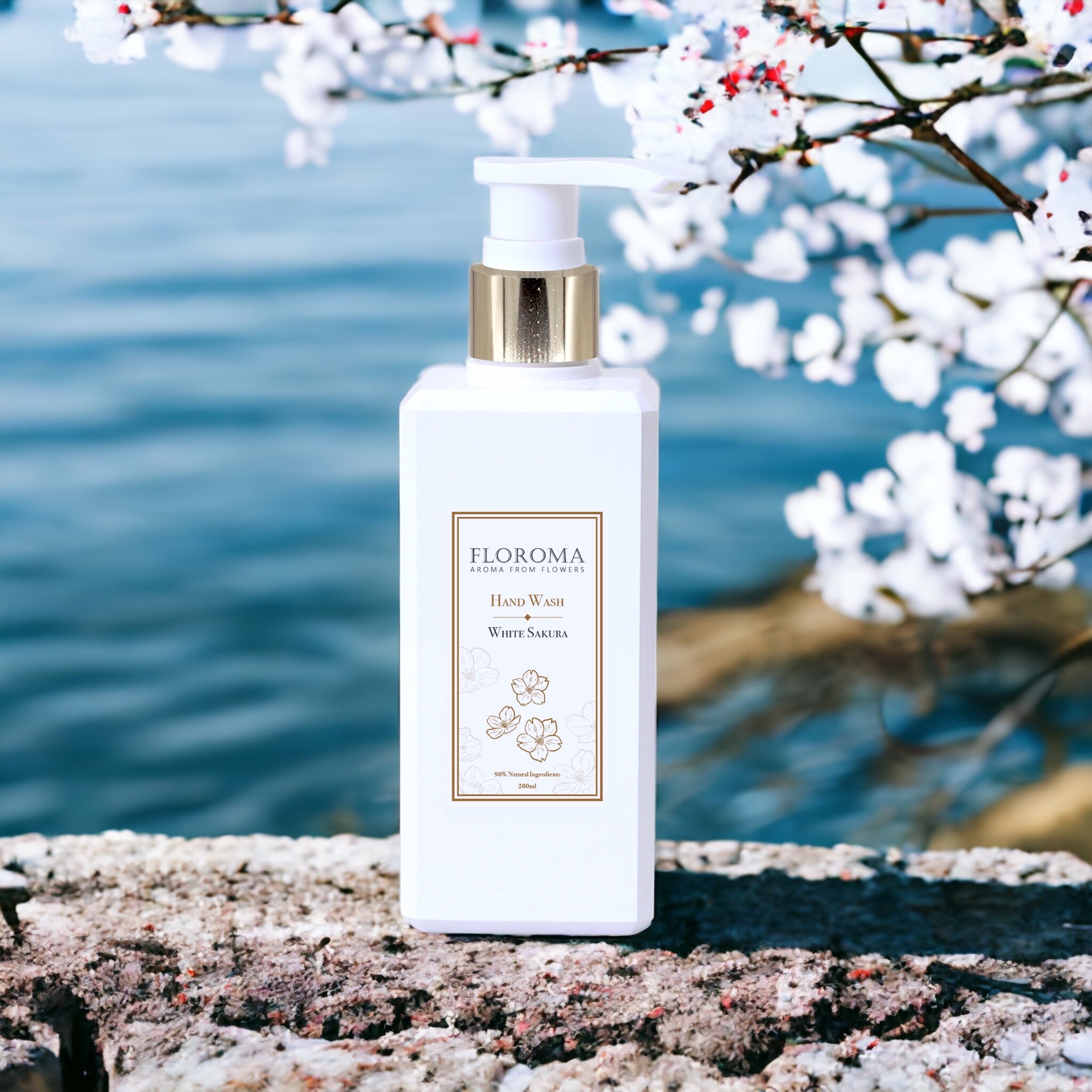 白櫻花滋潤香氛洗手液 White Sakura Moisturizing Hand Wash