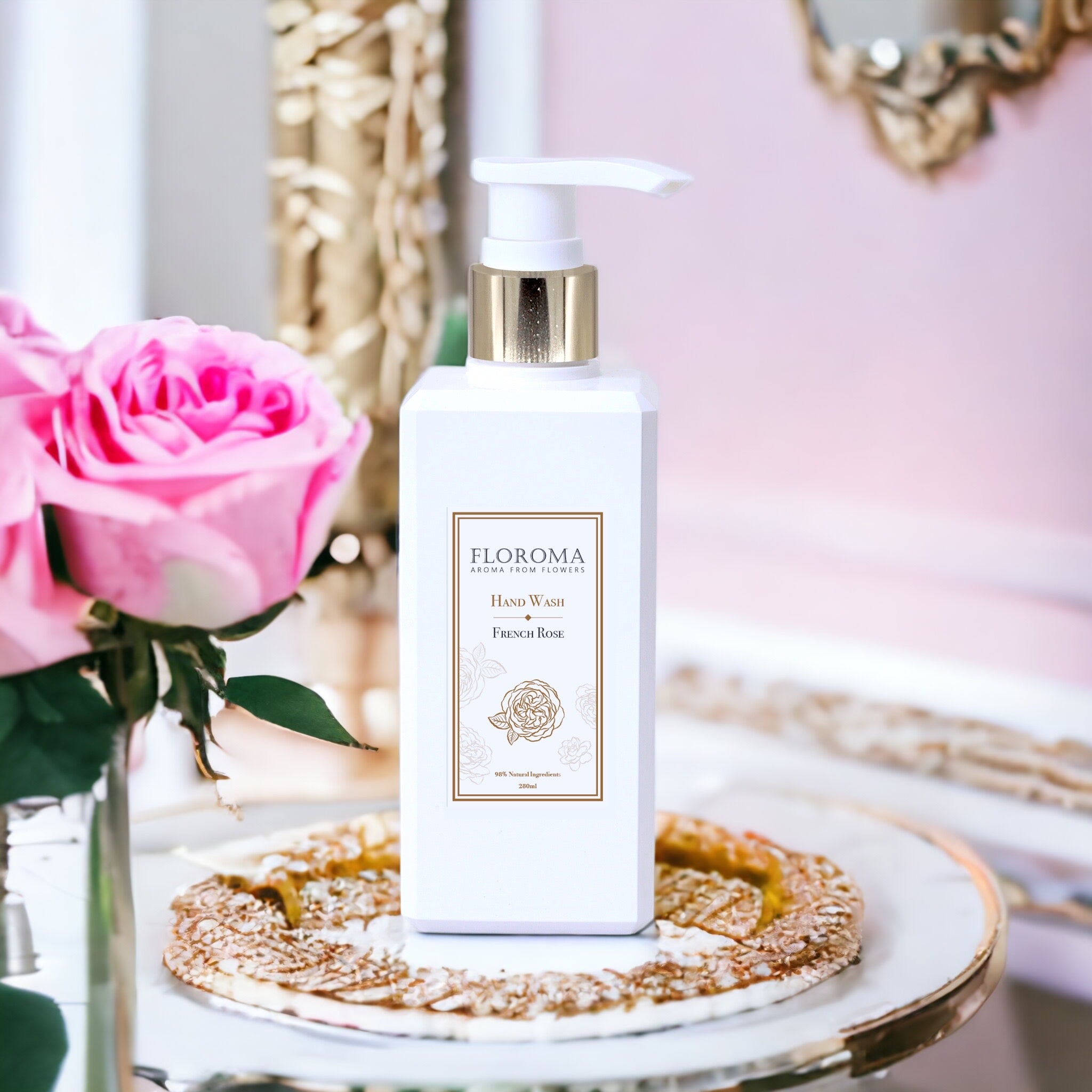 法國玫瑰滋潤香氛洗手液 French Rose Moisturizing Hand Wash