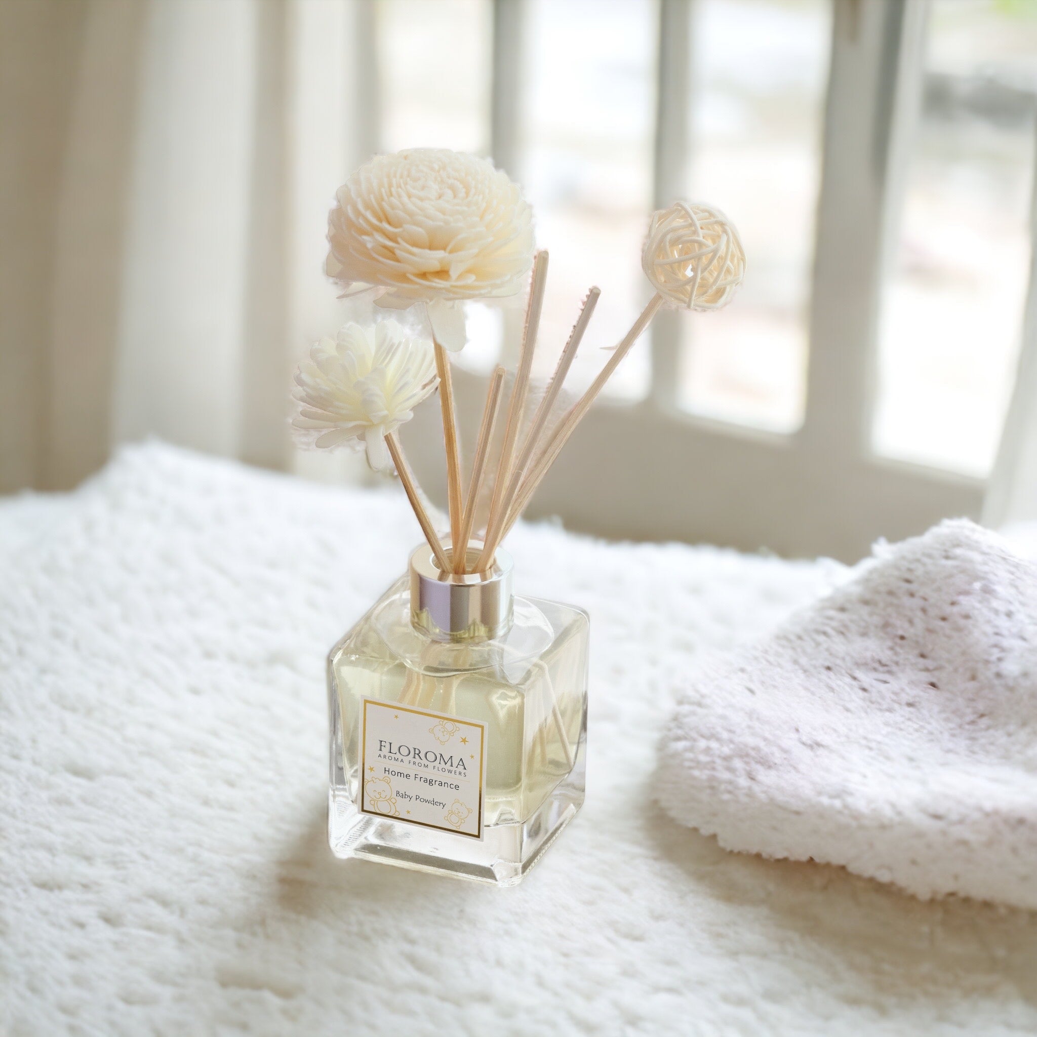 新！《BB爽身粉 Baby Powdery》【室內擴香瓶】 Home Diffuser