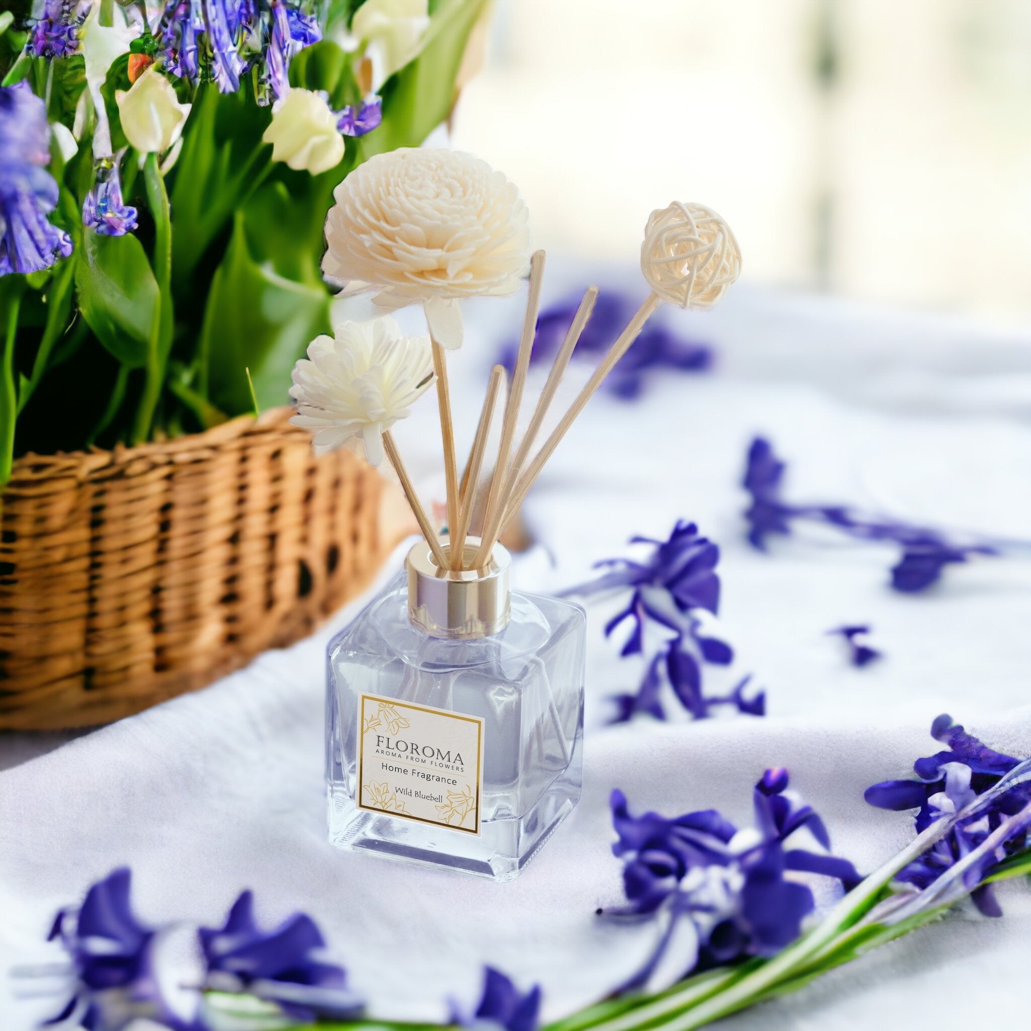 《藍風鈴 Wild Bluebell》【室內擴香瓶】 Home Diffuser