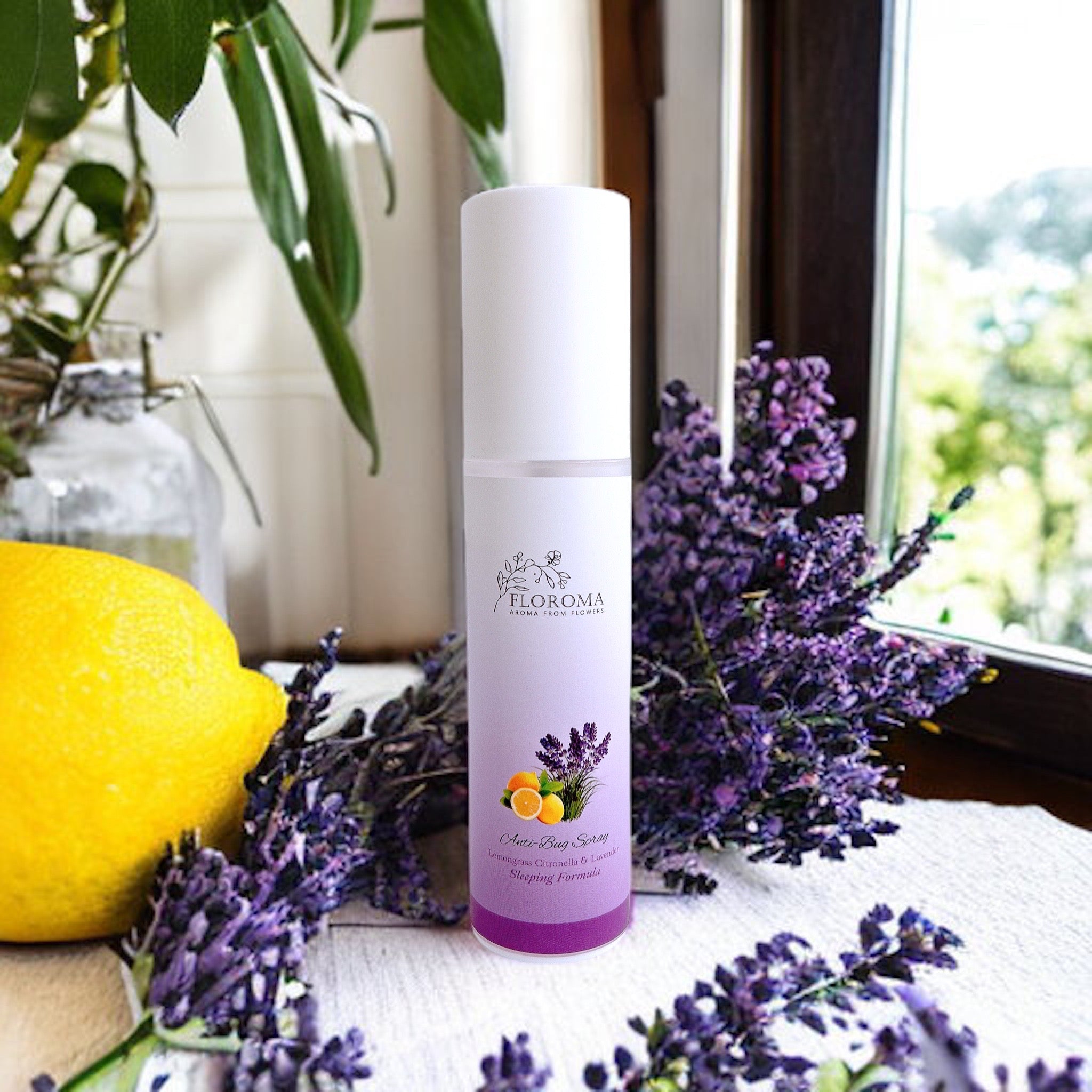 旅行裝天然防床蝨噴霧 (檸檬香茅及薰衣草香) Travel Size Anti-Bug Spray (Lemongrass Citronella & Lavender)