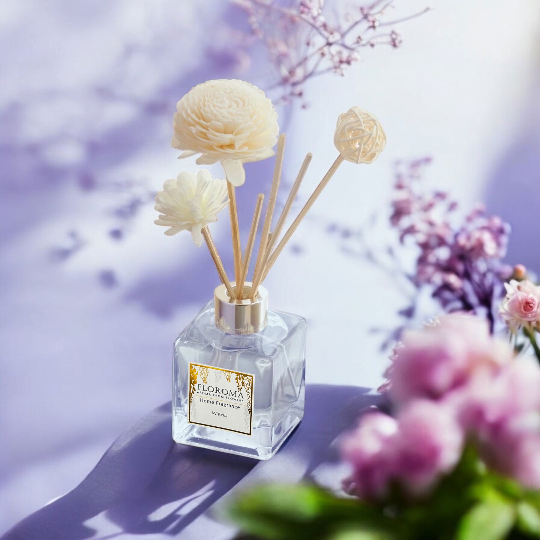 《紫藤花》【室內擴香瓶】Wisteria Home Diffuser