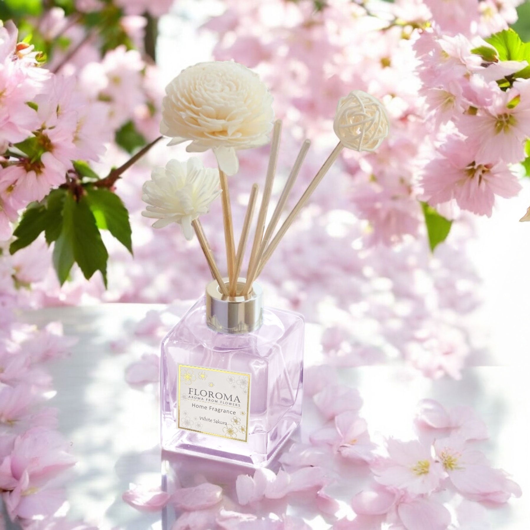 《白櫻花 White Sakura》【室內擴香瓶】 Home Diffuser