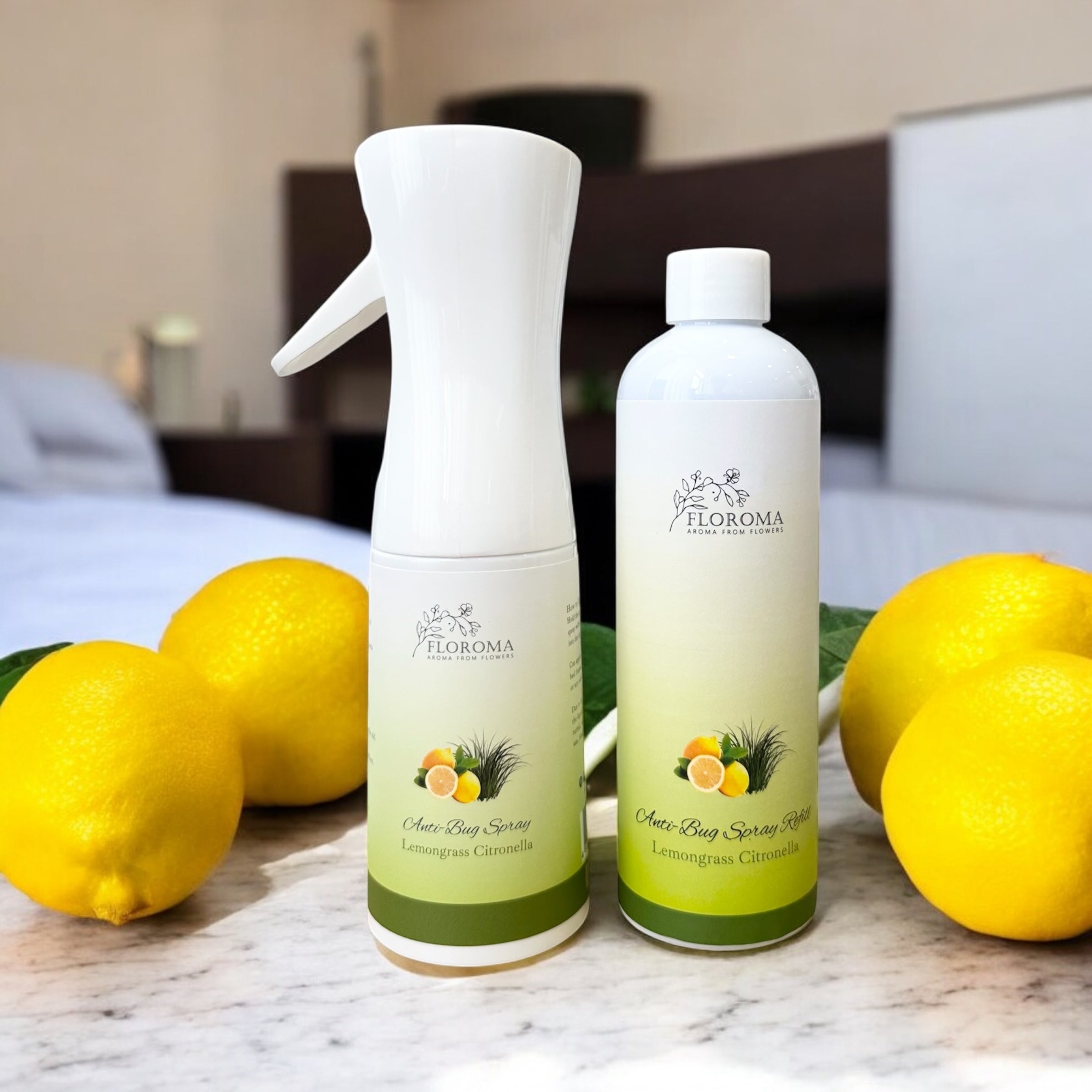 【1+1家庭裝組合】天然防床蝨噴霧200ML+補充裝300ML