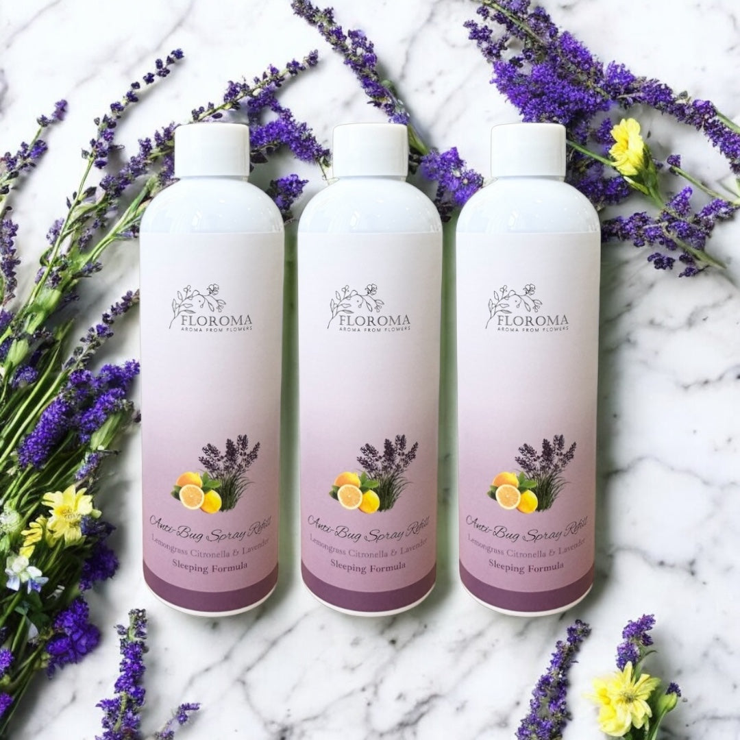 天然防床蝨噴霧 (檸檬香茅及薰衣草香) 補充裝300ML