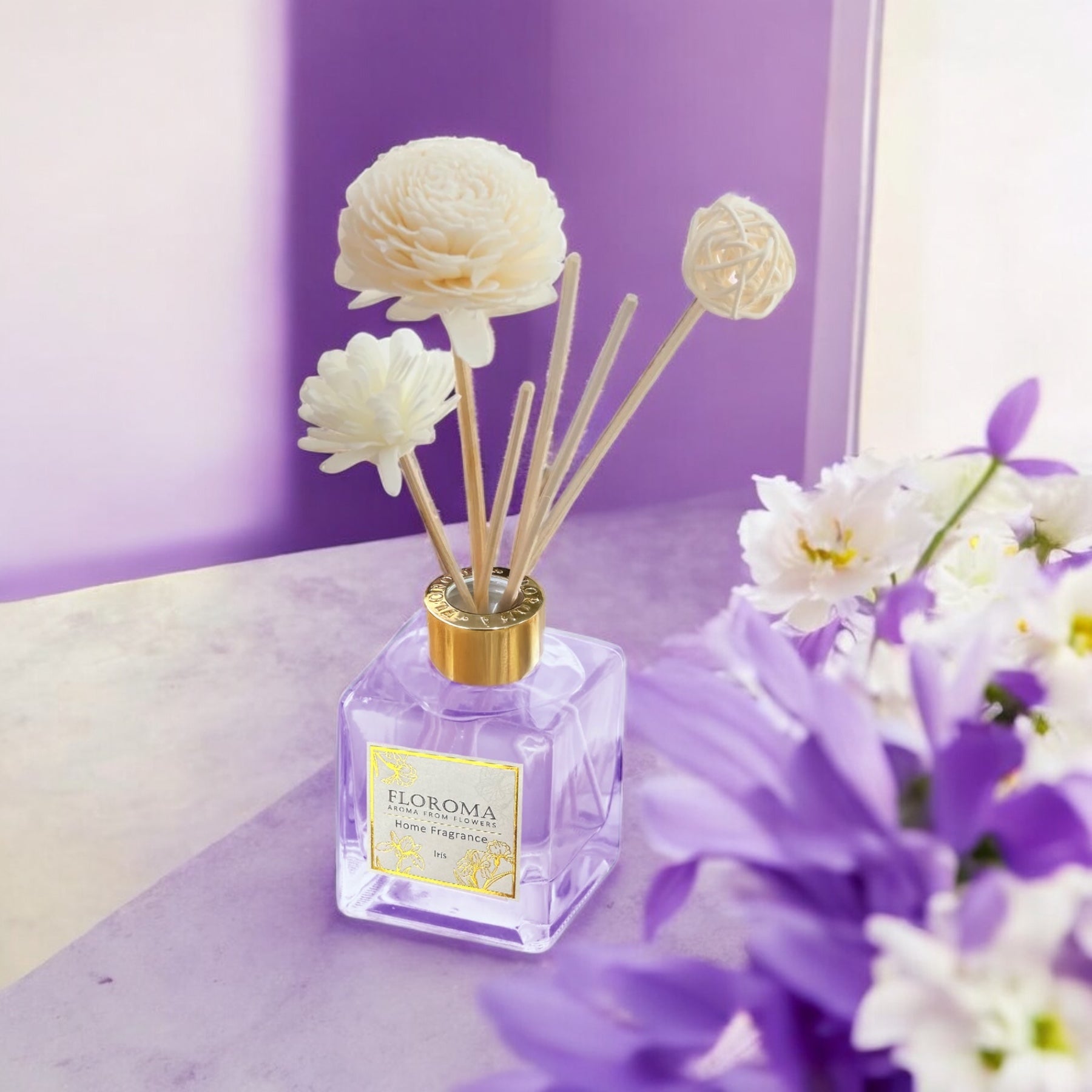 《鳶尾花 Iris》【室內擴香瓶】 Home Diffuser