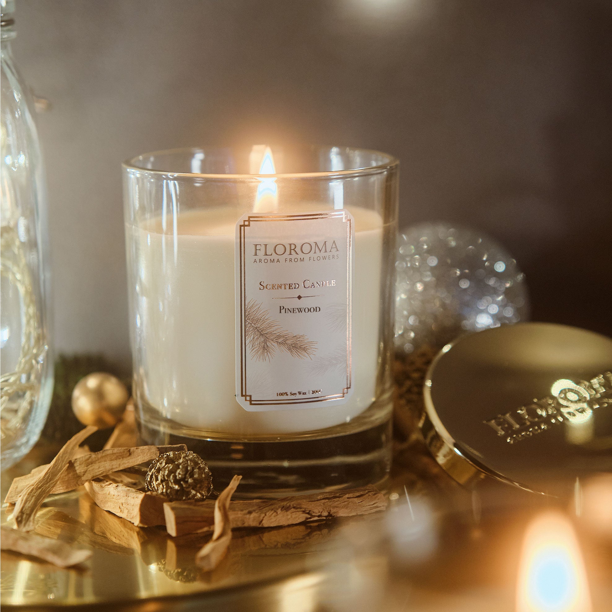 【限量200個】松木香薰蠟燭 Pinewood Scented Candle