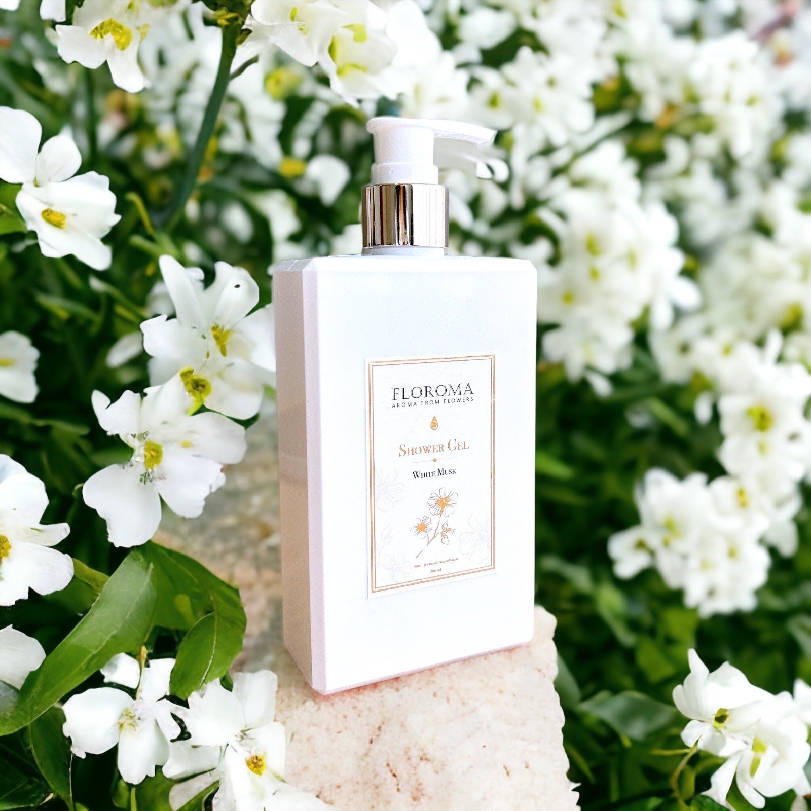 白麝香雪肌香氛沐浴露 White Musk Brightening Shower Gel