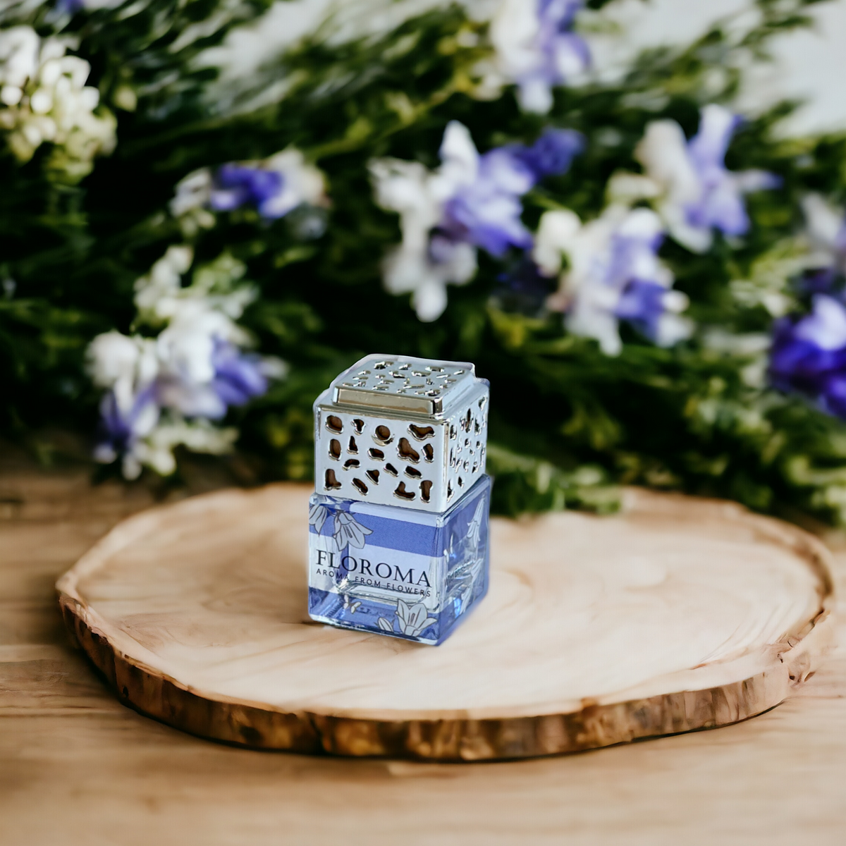 《藍風鈴 Wild Bluebell》車用精油擴香器套裝 Wild Bluebell Car Diffuser Combo | Floroma 花之滴