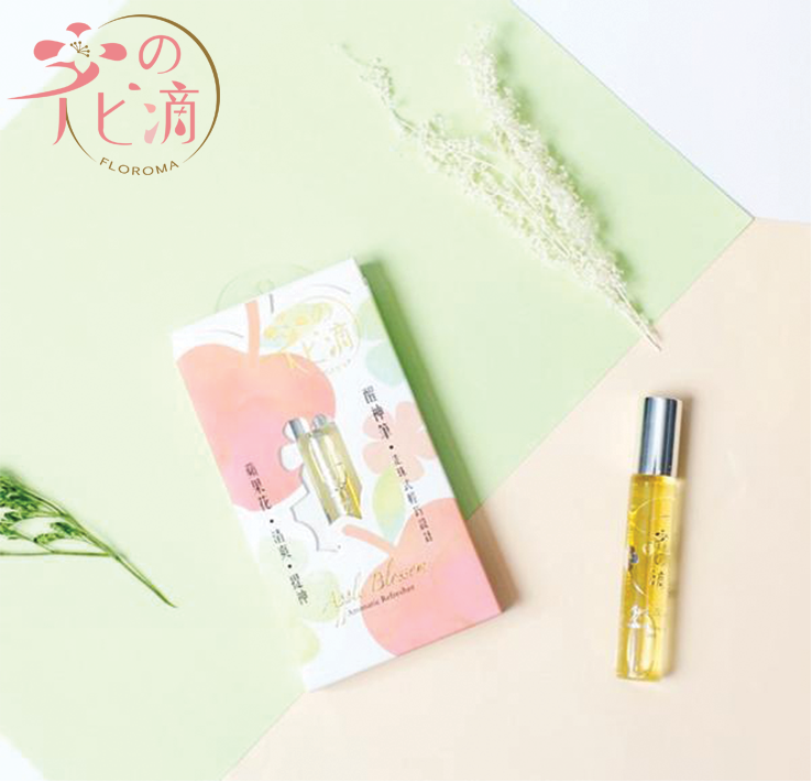 【$78加購價】花の滴 (蘋果花味) 香水醒神筆 - Floroma 花の滴
