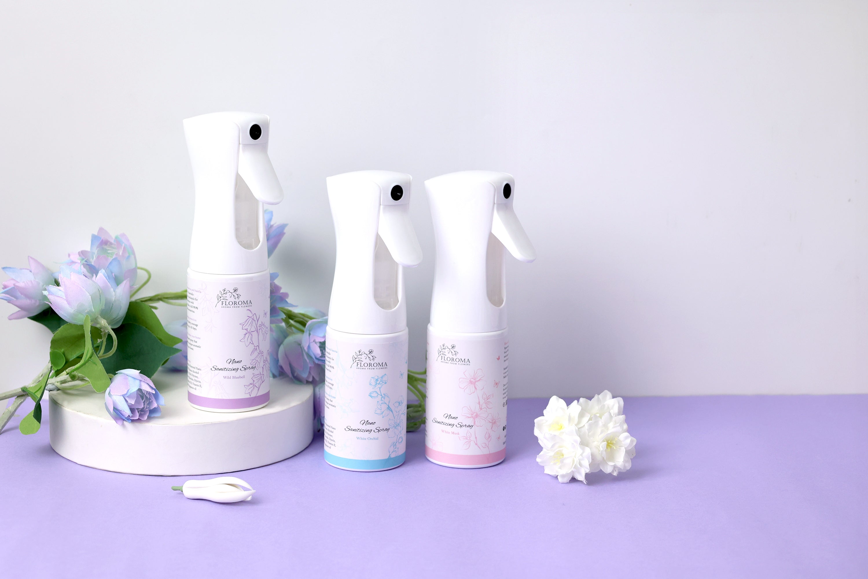 補充裝:白蘭花防流感納米消毒噴霧 White Orchid Nano Antiseptic Spray Refill