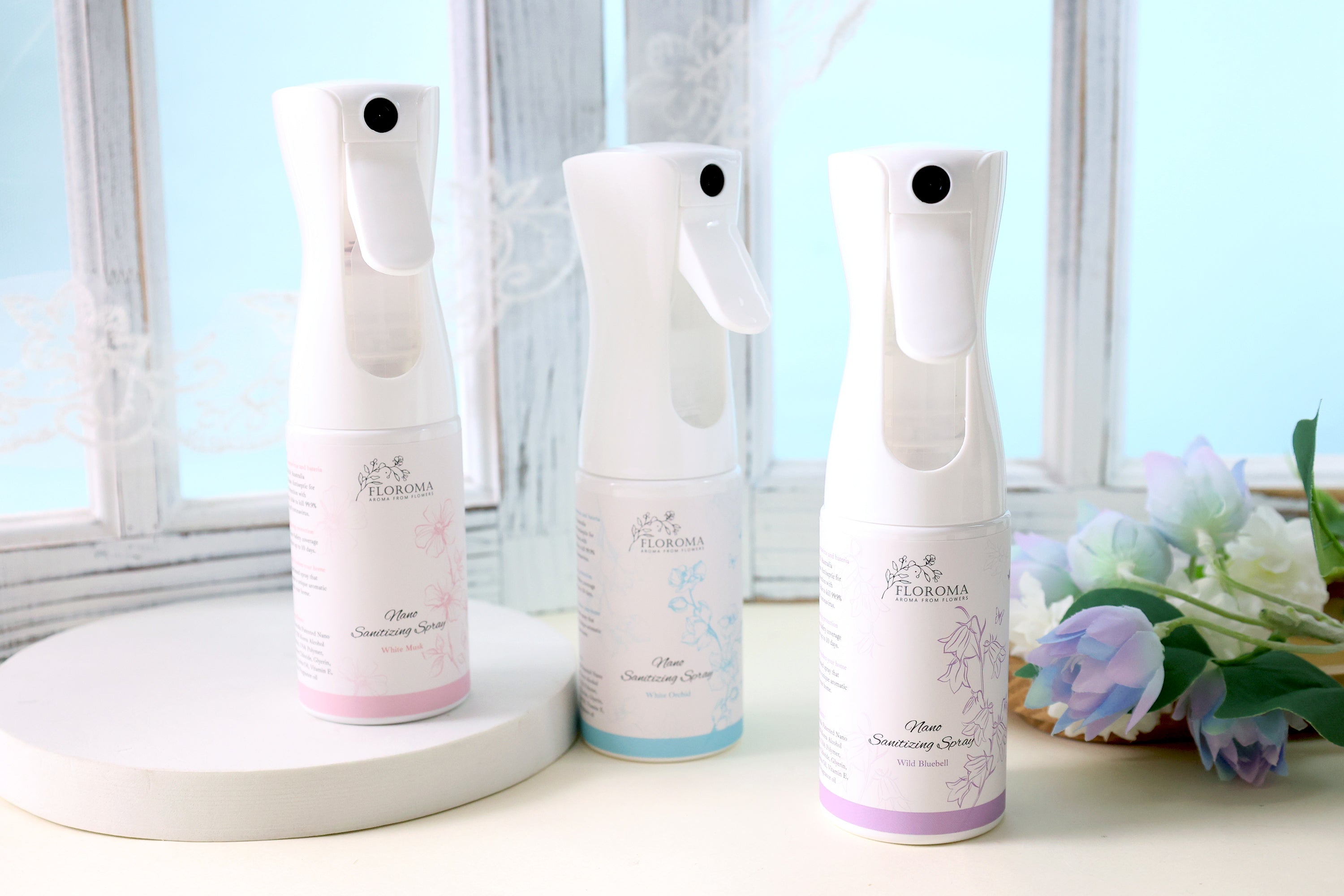 補充裝:白蘭花防流感納米消毒噴霧 White Orchid Nano Antiseptic Spray Refill