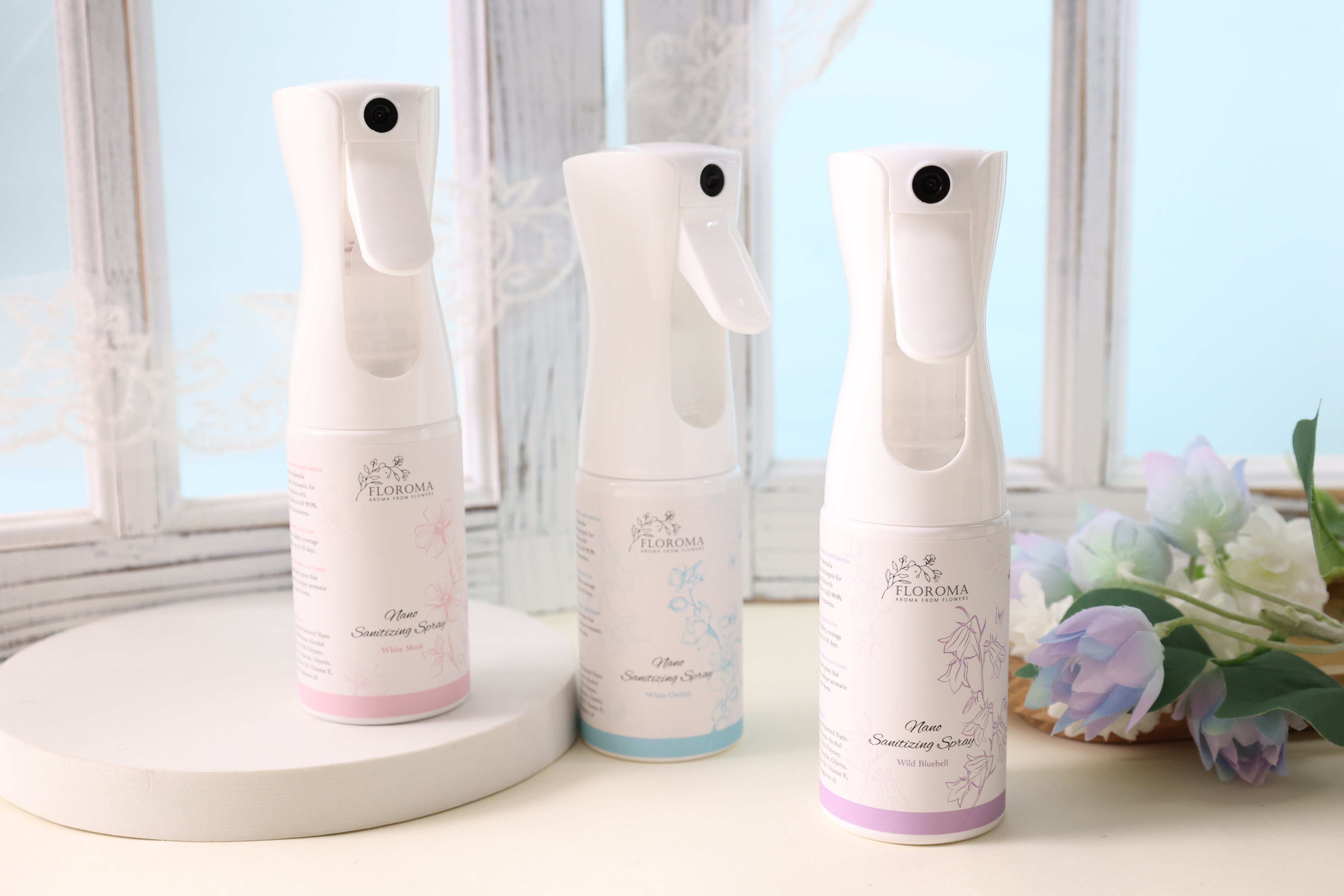 白麝香防流感納米消毒噴霧 White Musk Nano Antiseptic Spray|10天納米塗層保護!