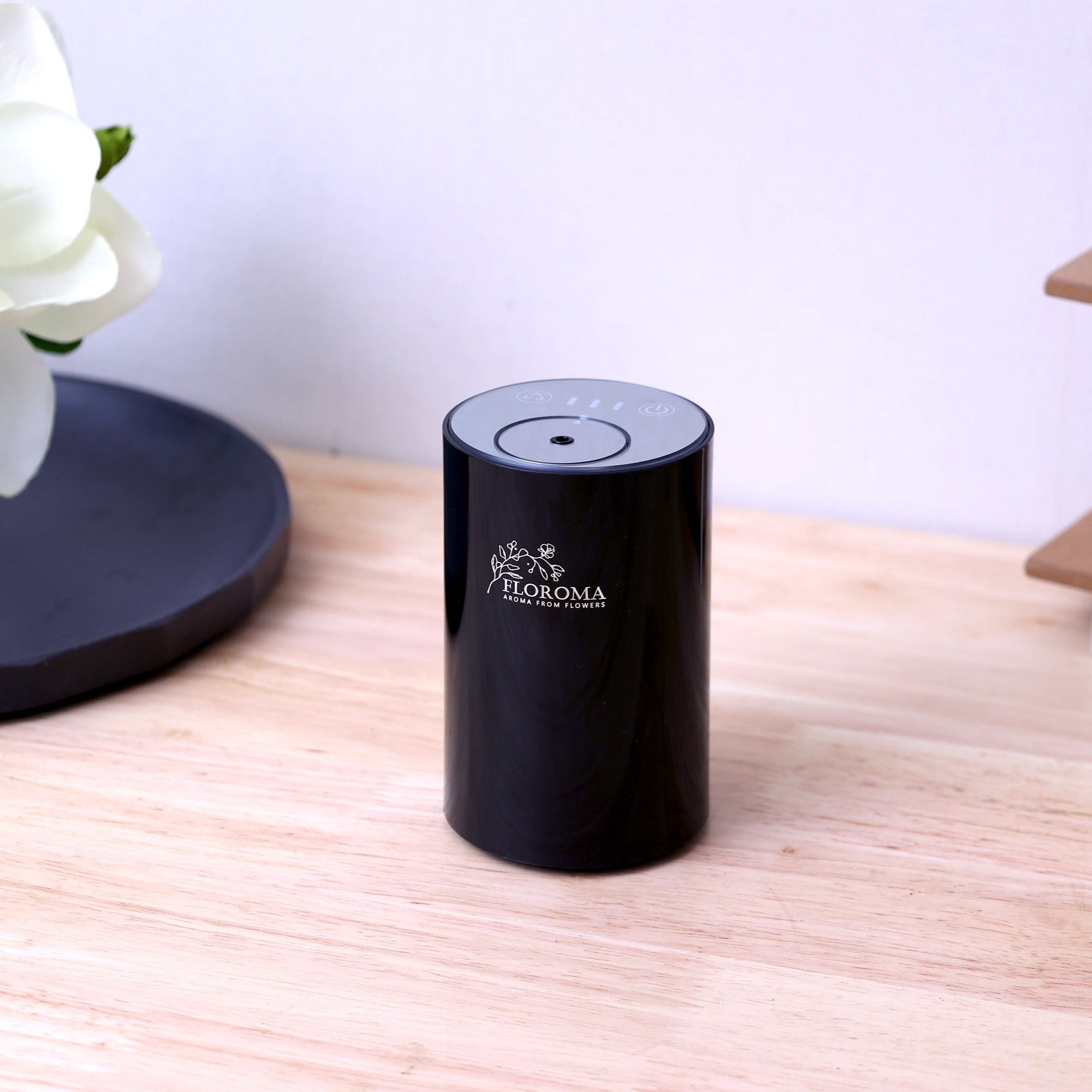 【限時優惠】黑色充電式霧化香薰機