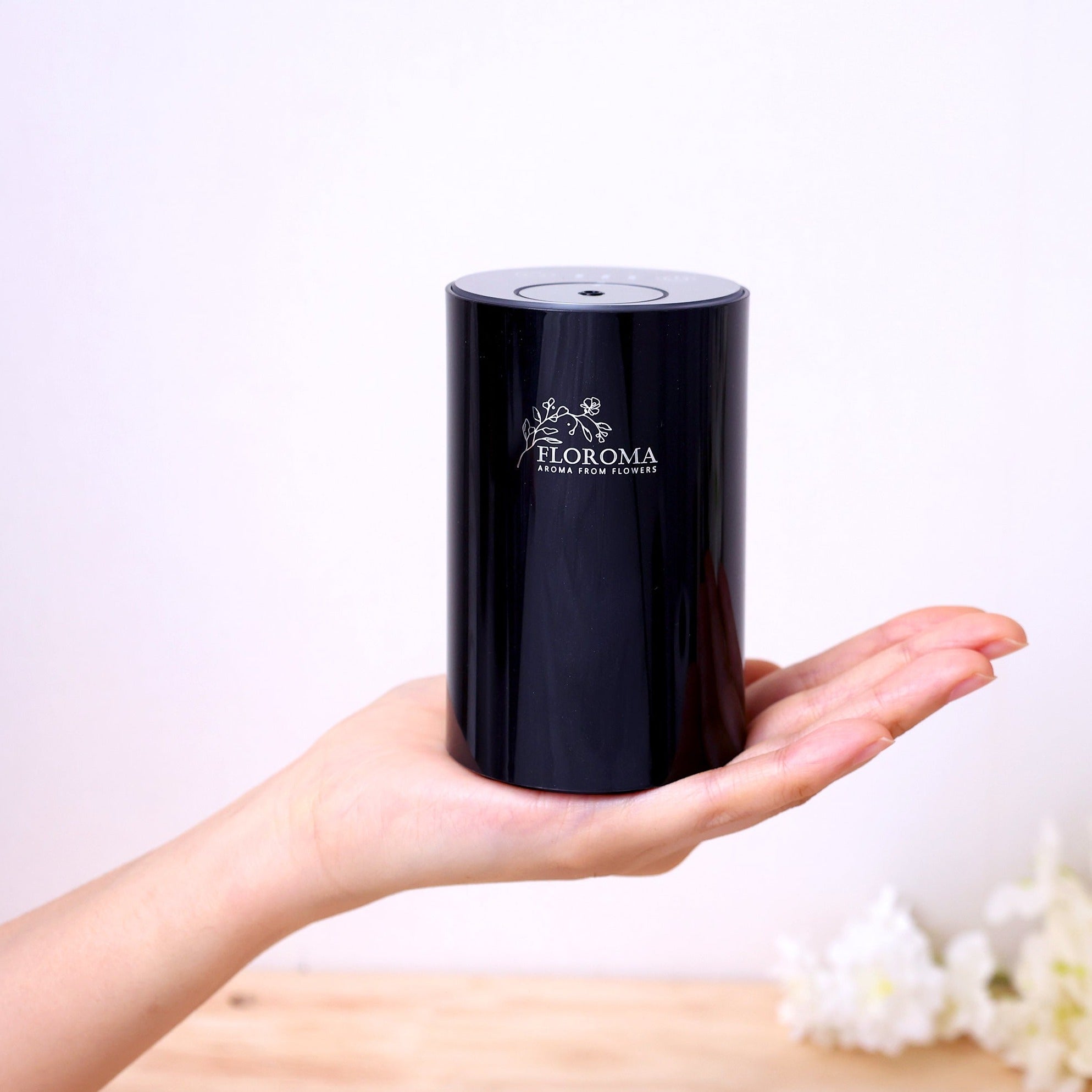 【限時優惠】黑色充電式霧化香薰機