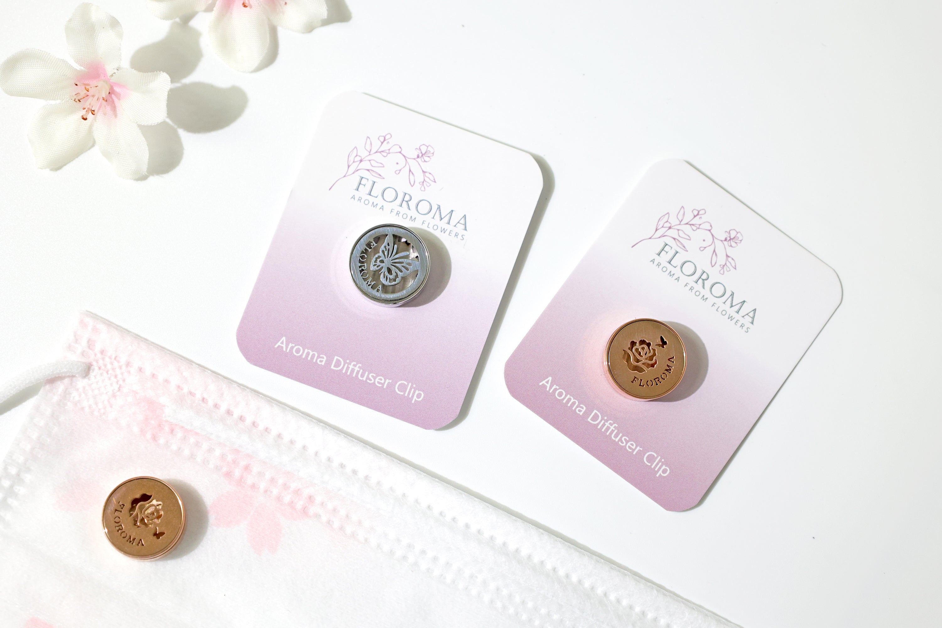 【抗疫優惠】$188 買純天然薄荷精油【送】口罩扣! Aroma Diffuser Clip Set