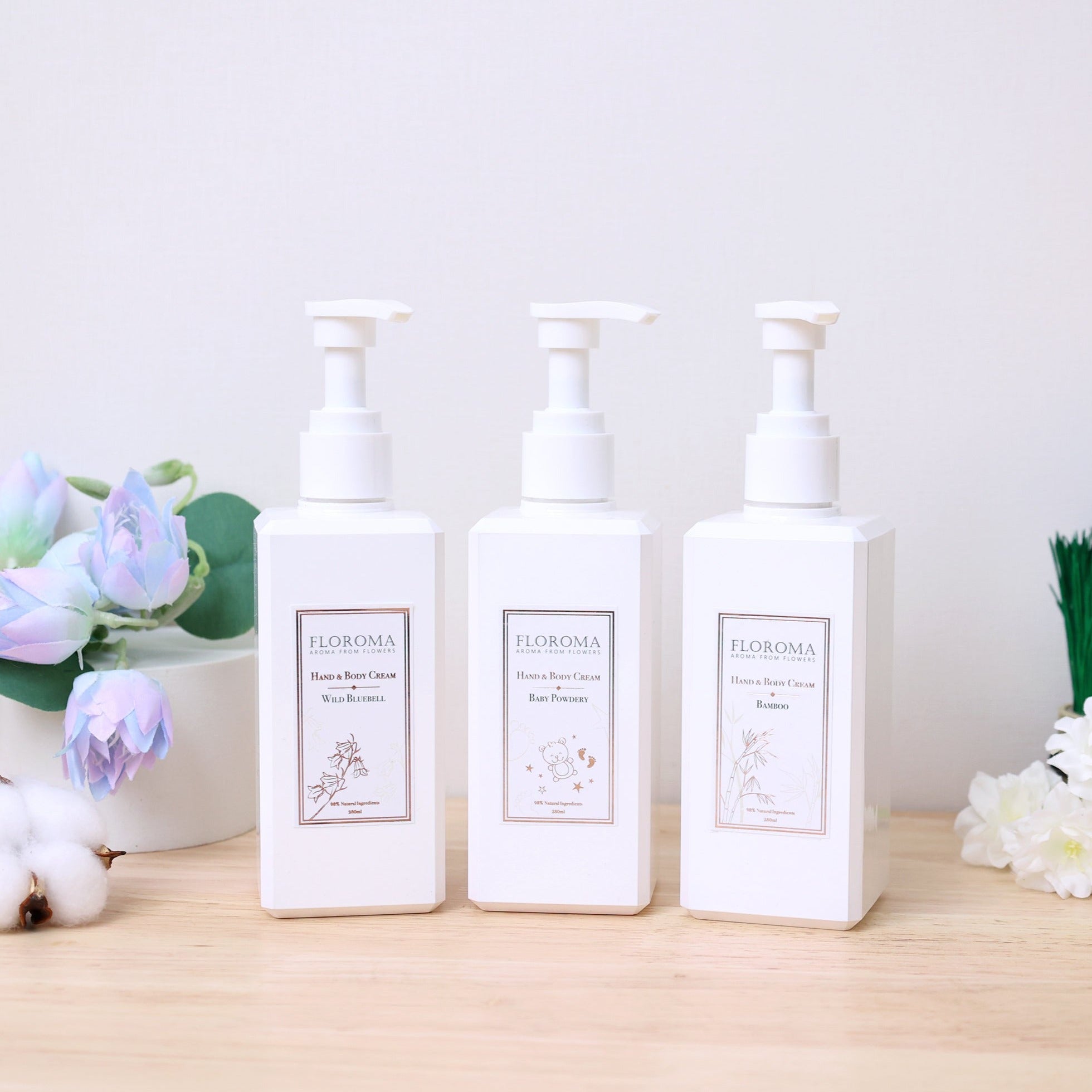 【限時優惠】香氛身體乳液3支套裝 Hand & Body Cream Delux Combo