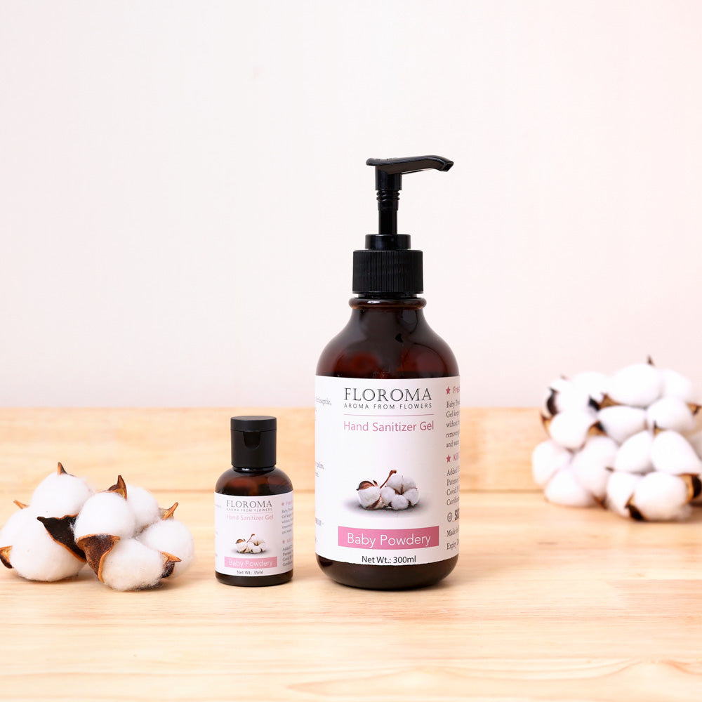 【買一送三】家庭裝:爽身粉納米消毒搓手液 Baby Powdery Hand Sanitizer Refill