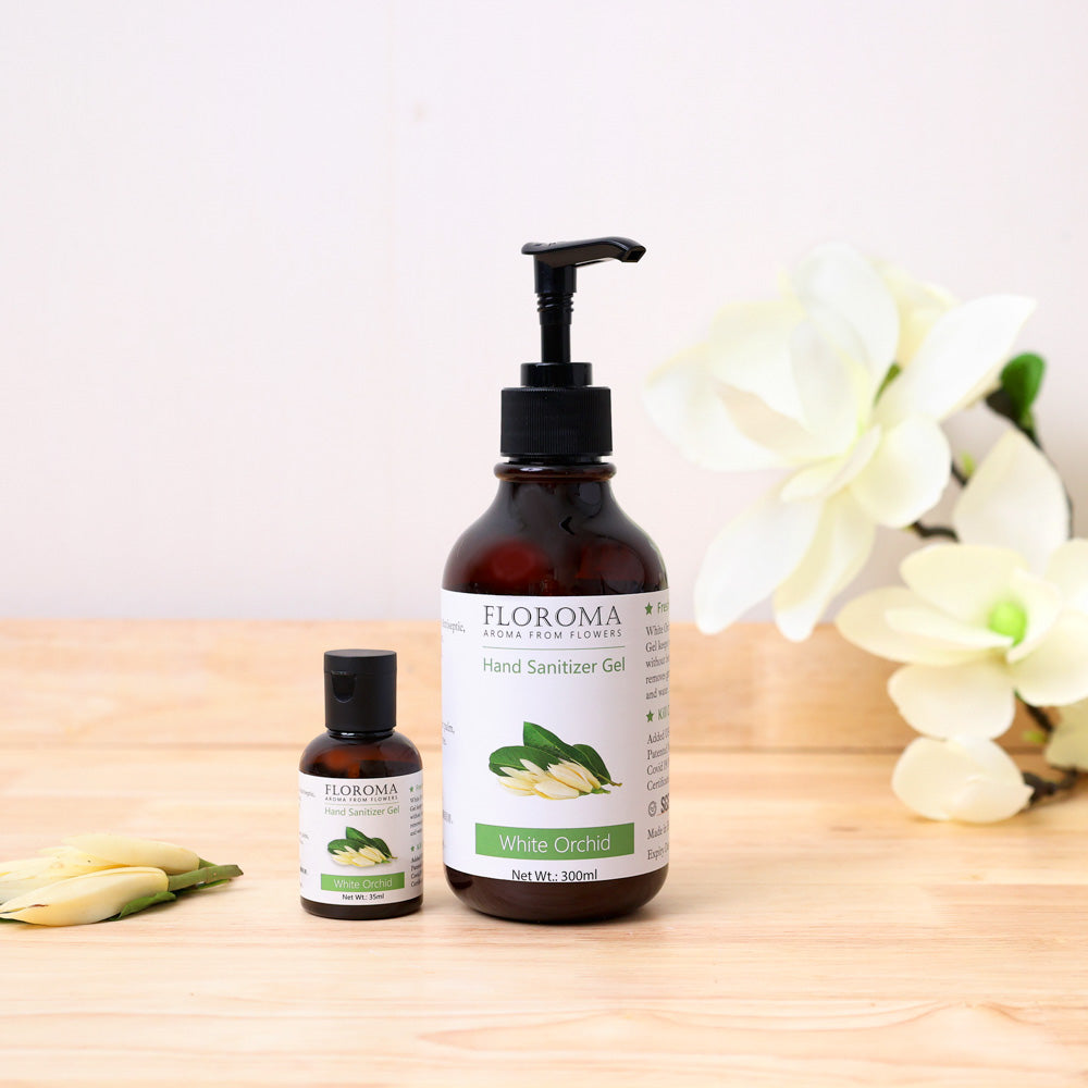 【買一送三】家庭裝:白蘭花納米消毒搓手液 White Orchid Hand Sanitizer Refill