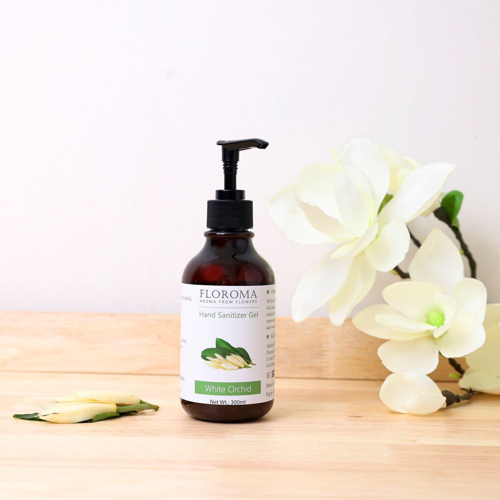 【買一送三】家庭裝:白蘭花納米消毒搓手液 White Orchid Hand Sanitizer Refill