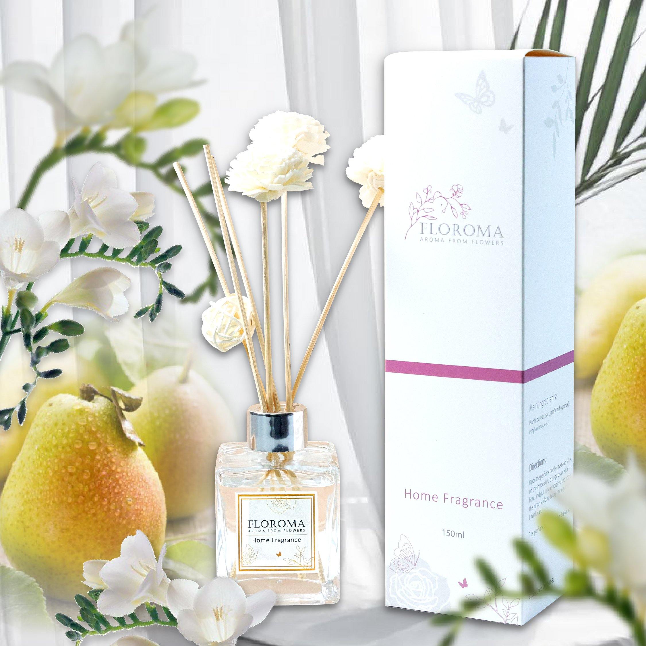 花之滴【室內擴香瓶】 Home Diffuser 組合:$298 三支 (50mL) 任選香味 - Floroma 花の滴