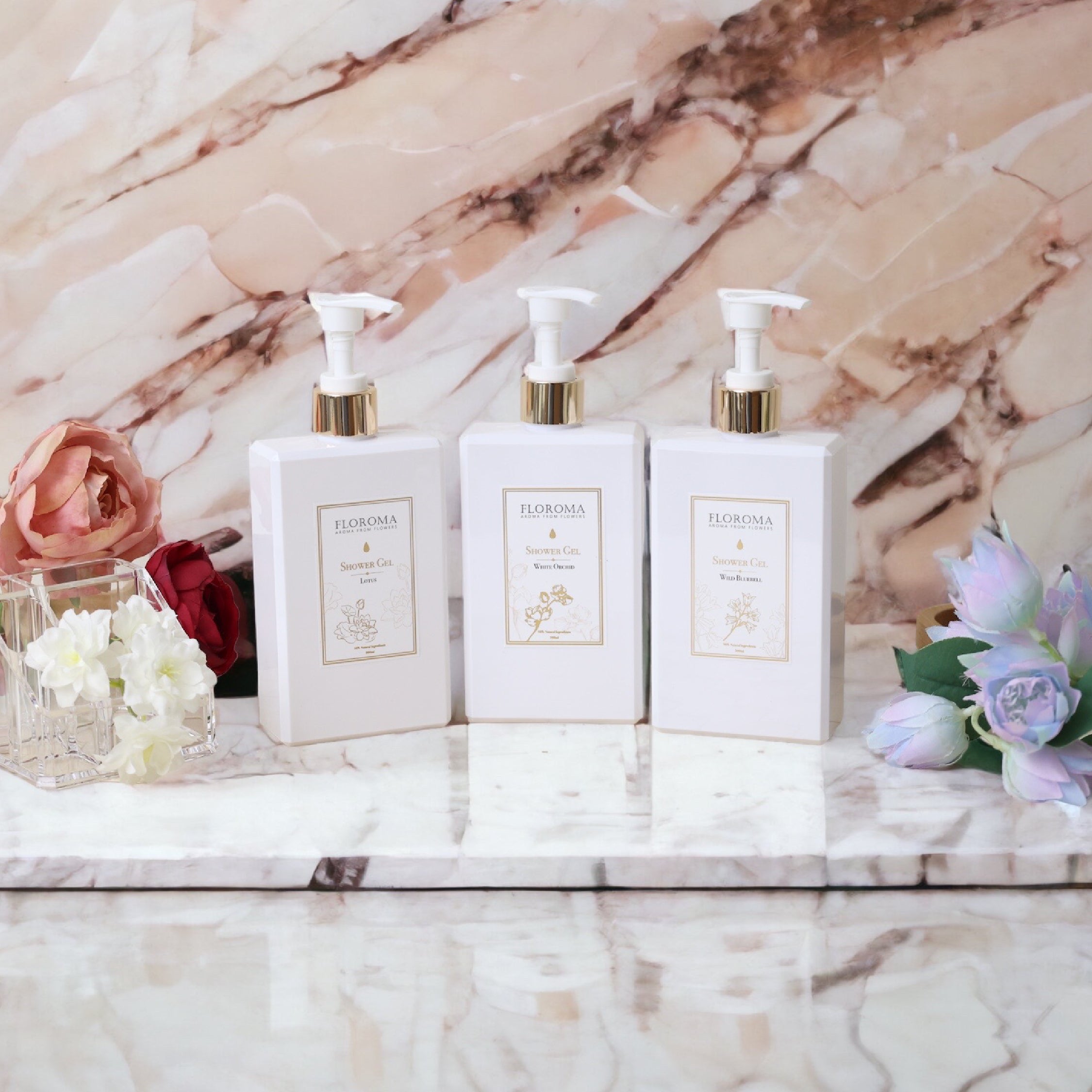 白蘭花雪肌香氛沐浴露 White Orchid Brightening Shower Gel