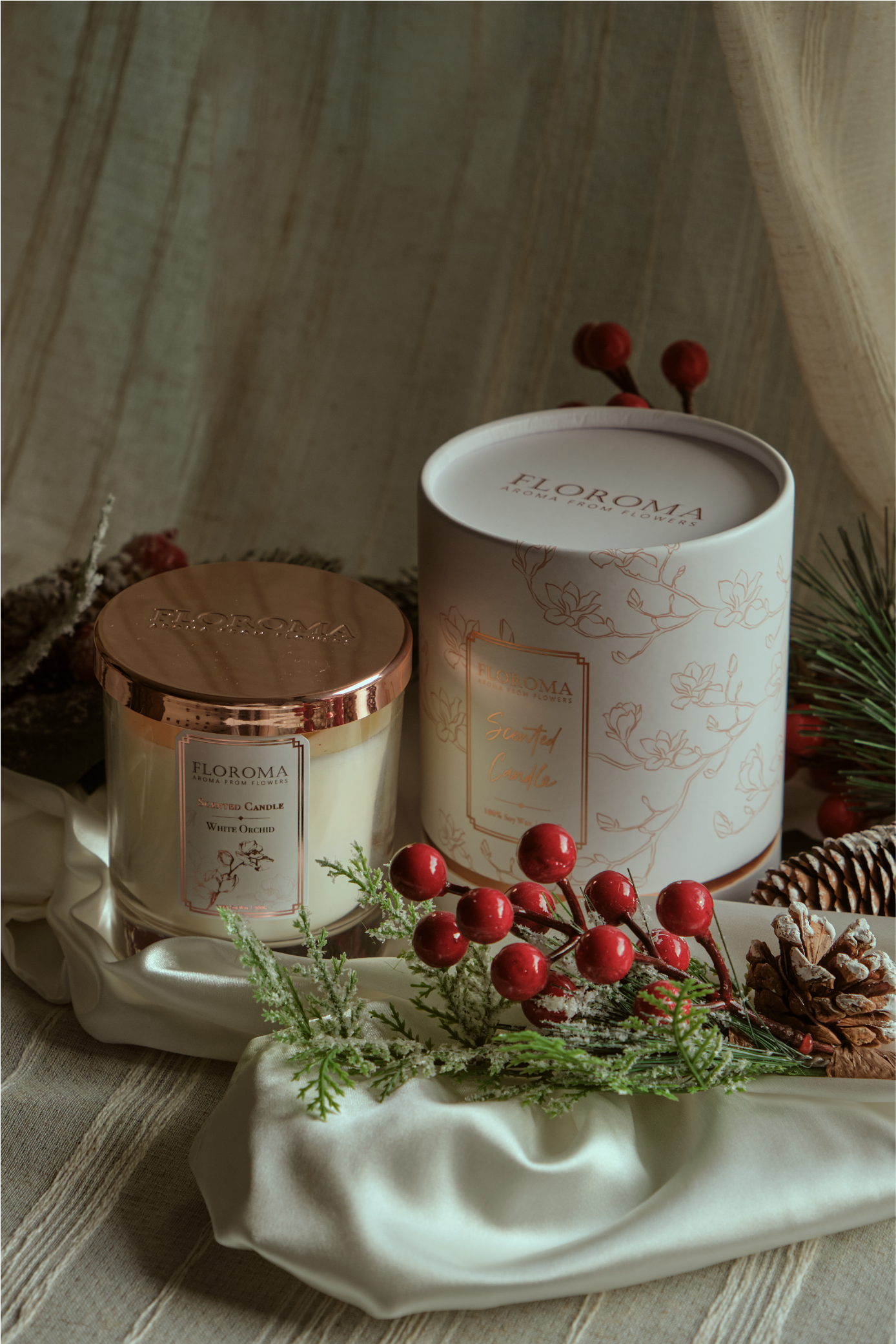 【限量200個】白蘭花香薰蠟燭 White Orchid Scented Candle