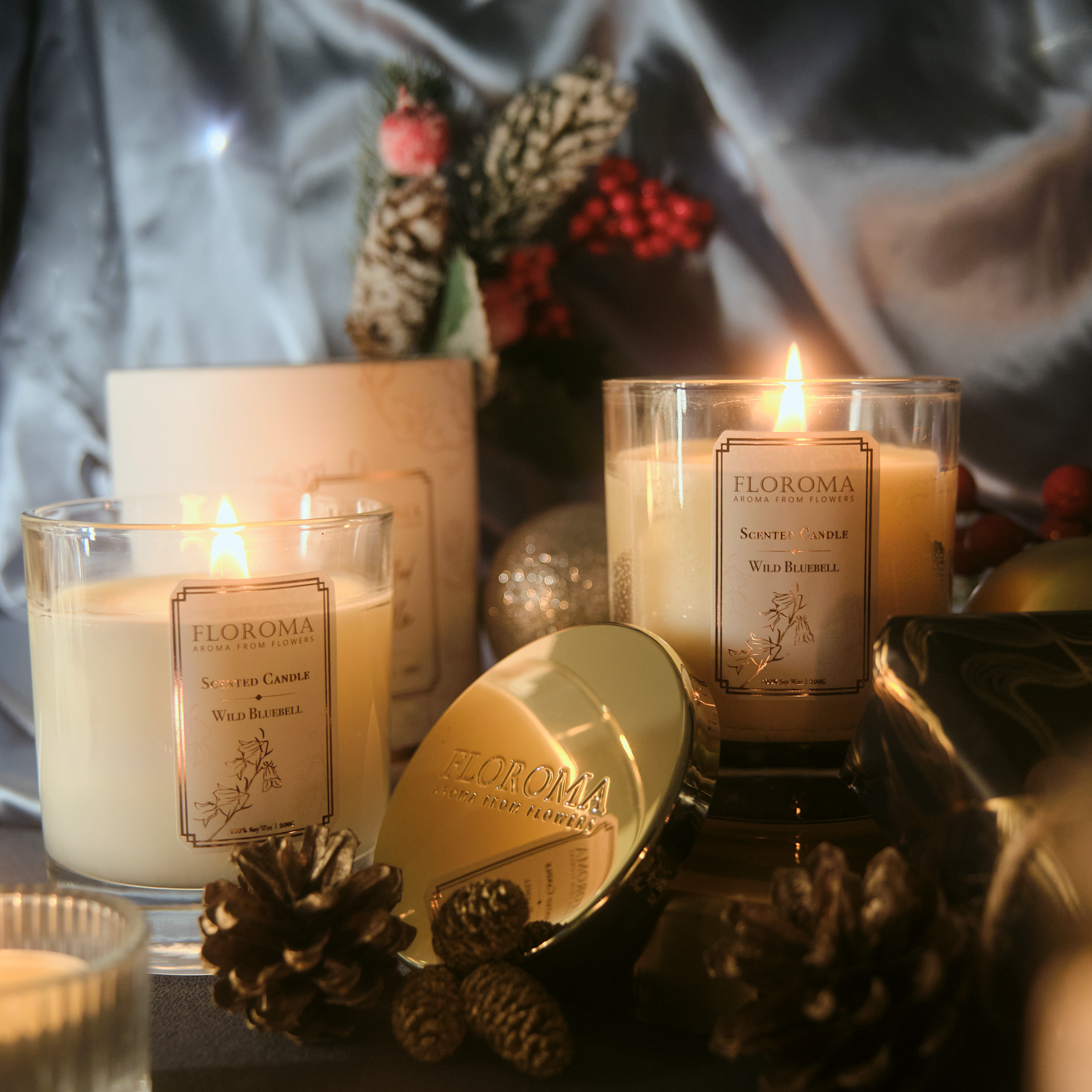 【香氛療癒組合】香薰蠟燭買二送一