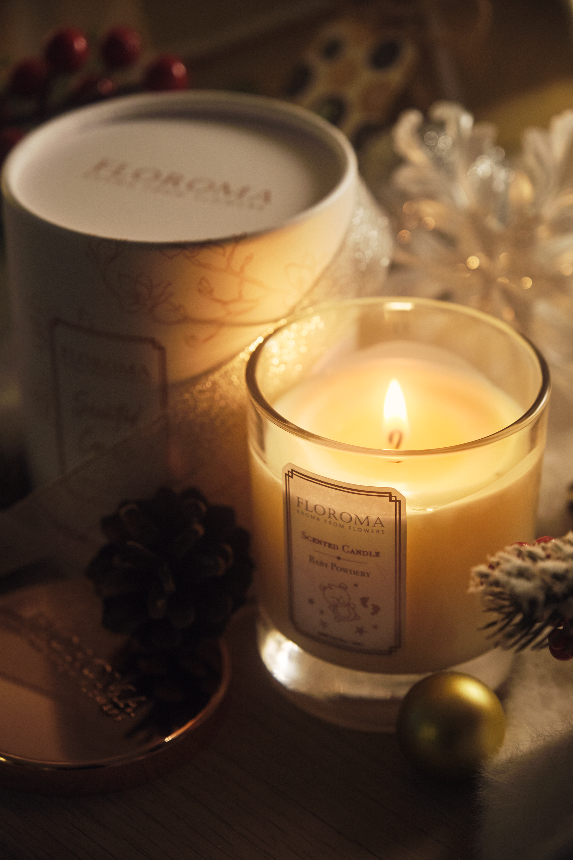 【限量200個】爽身粉香薰蠟燭 Baby Powdery Scented Candle